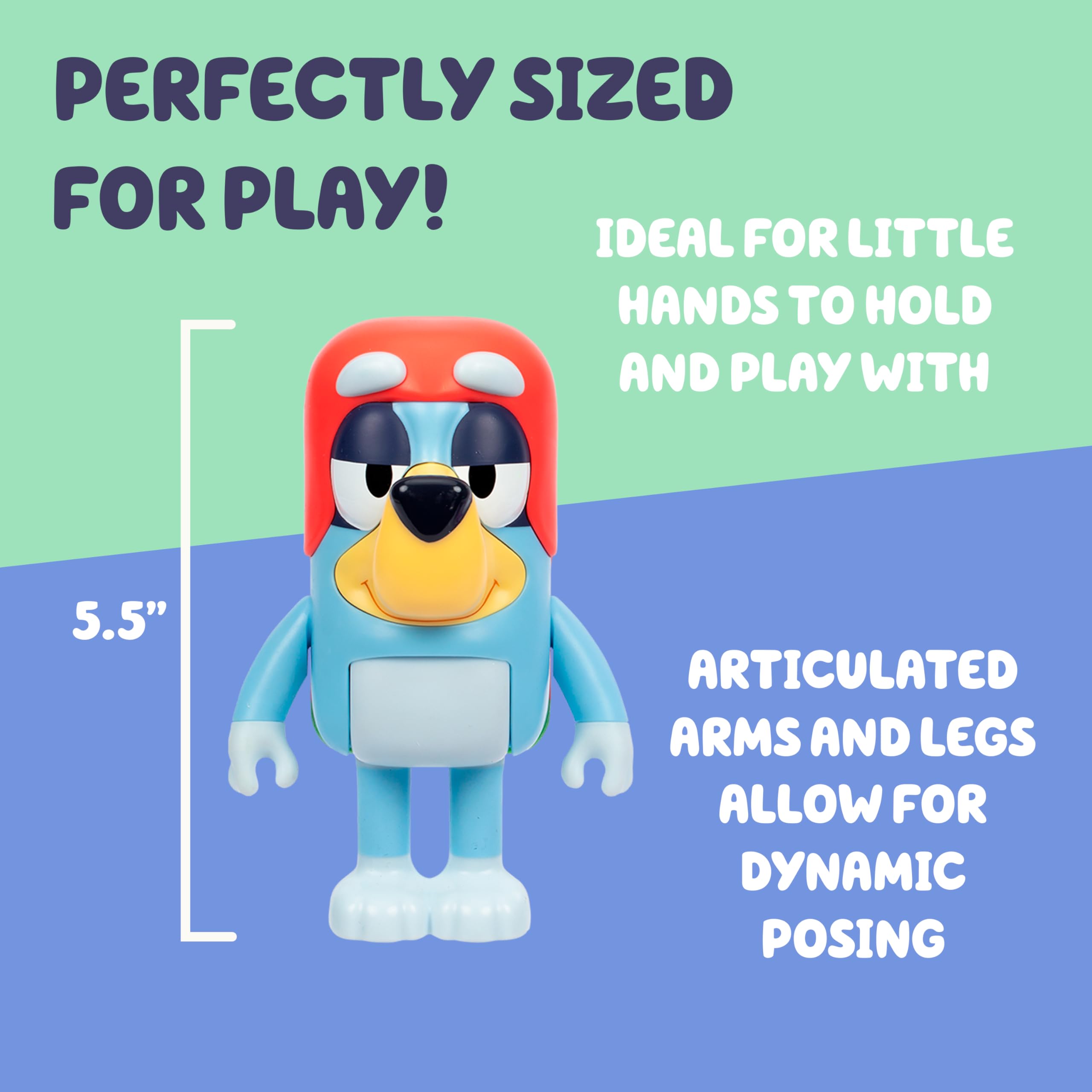 Bluey Chat Mates Grannies Car with Janet - Interactive Talking Figure & Vehicle Playset