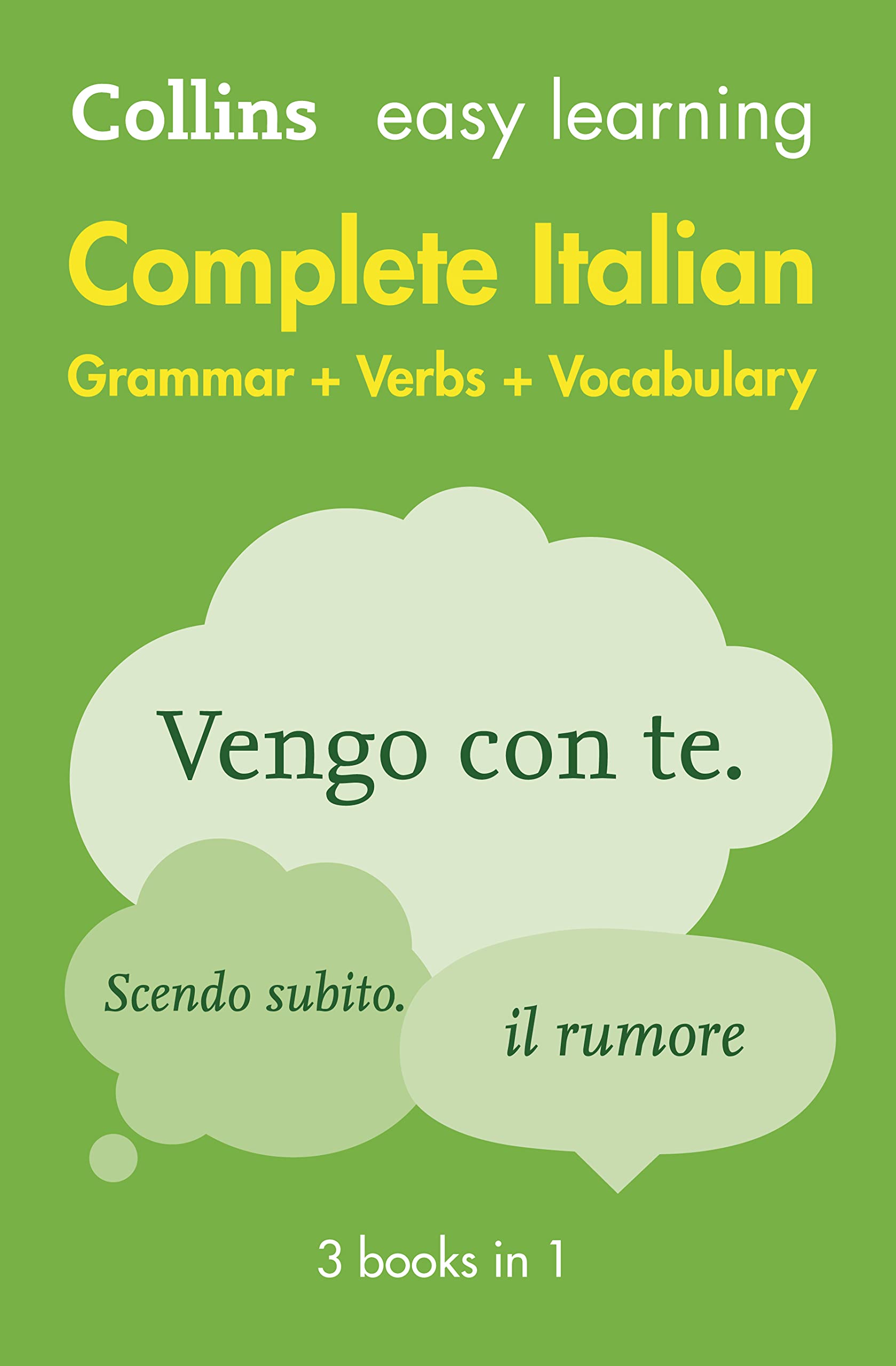 Collins Easy Learning Italian Complete Grammar, Verbs and Vocabulary (3 books in 1) | Second Edition