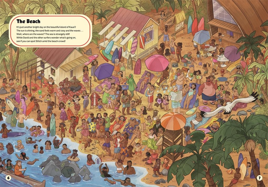 Studio Press Where's Stitch?: A Limited Halloween Edition Disney Search-and-Find Activity Book 2