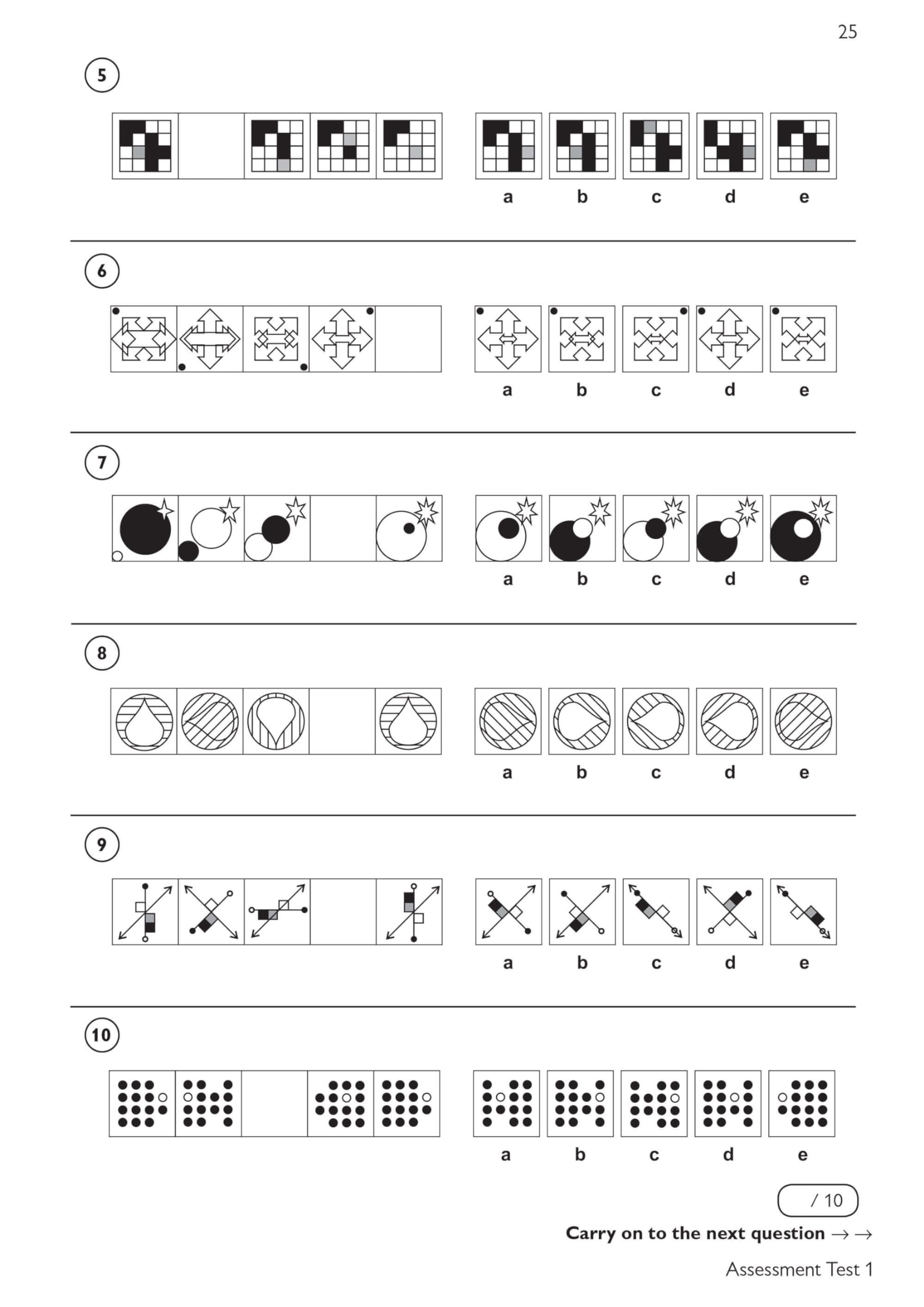 CGP 11+ GL Non-Verbal Reasoning Practice Book & Assessment Tests - Ages 10-11 (2022 Tests) 7