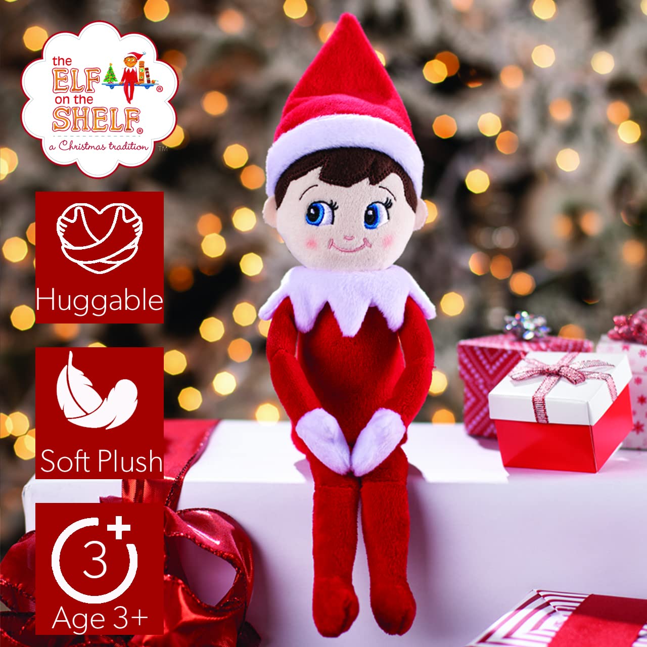 Elf on the Shelf Plushee Pal Snuggler - 12" Cuddly Plush Boy Elf 10