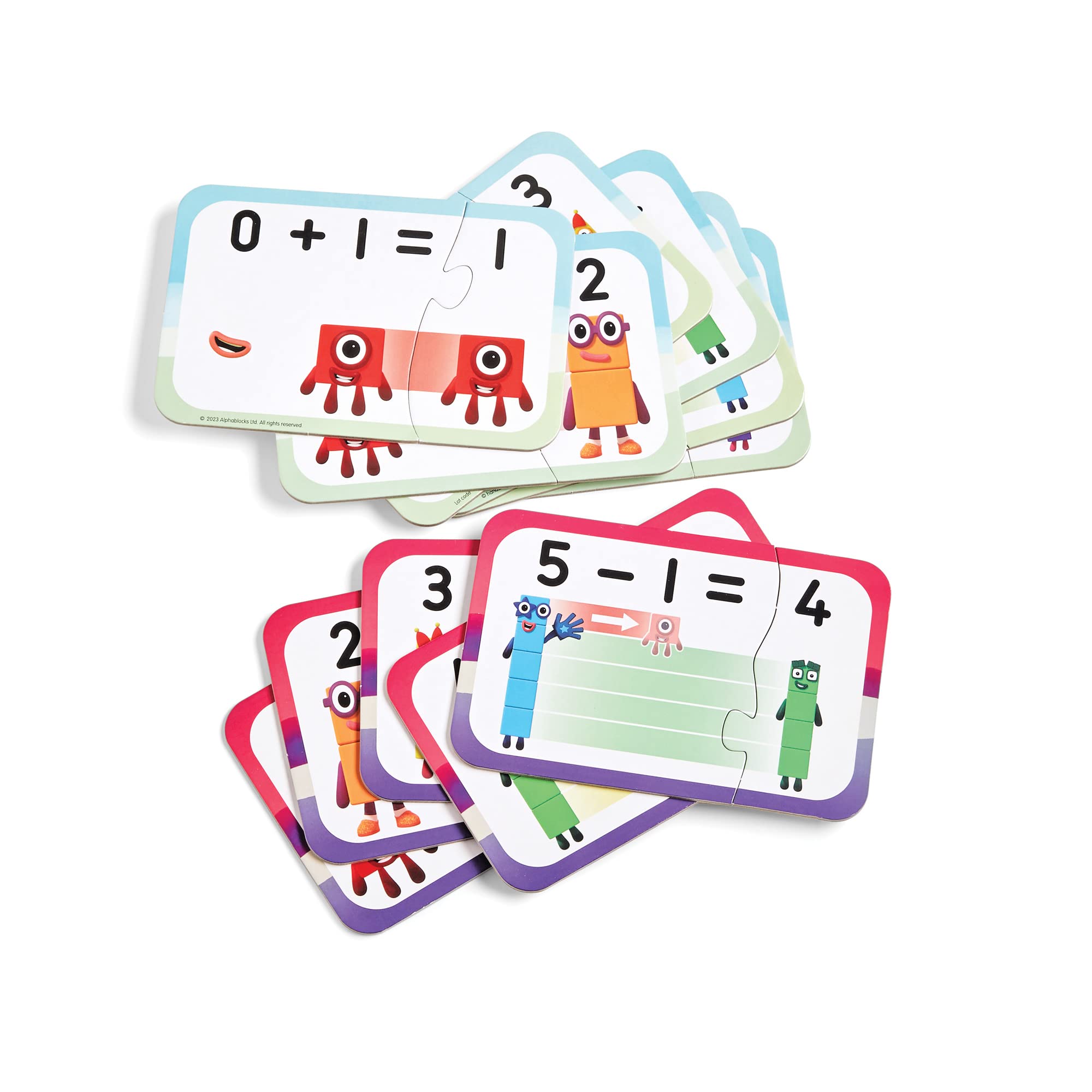 Learning Resources Numberblocks Adding and Subtracting Puzzle Set - Educational Maths Jigsaw for Ages 3+ 3