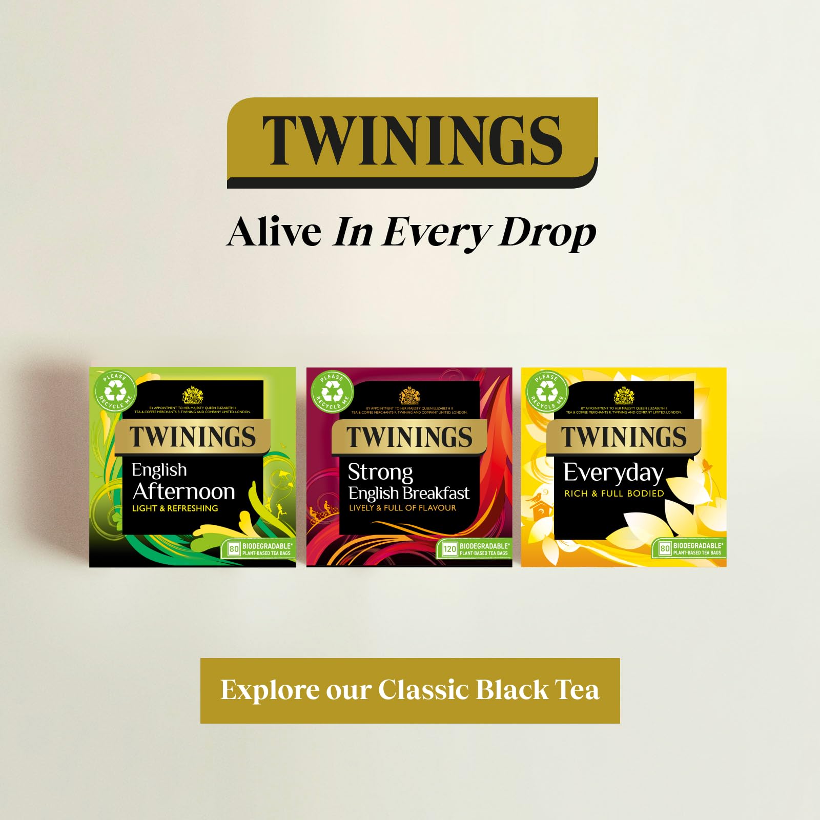 Twinings English Strong Breakfast Tea, 320 Tea Bags (Multipack of 4 x 80) 16