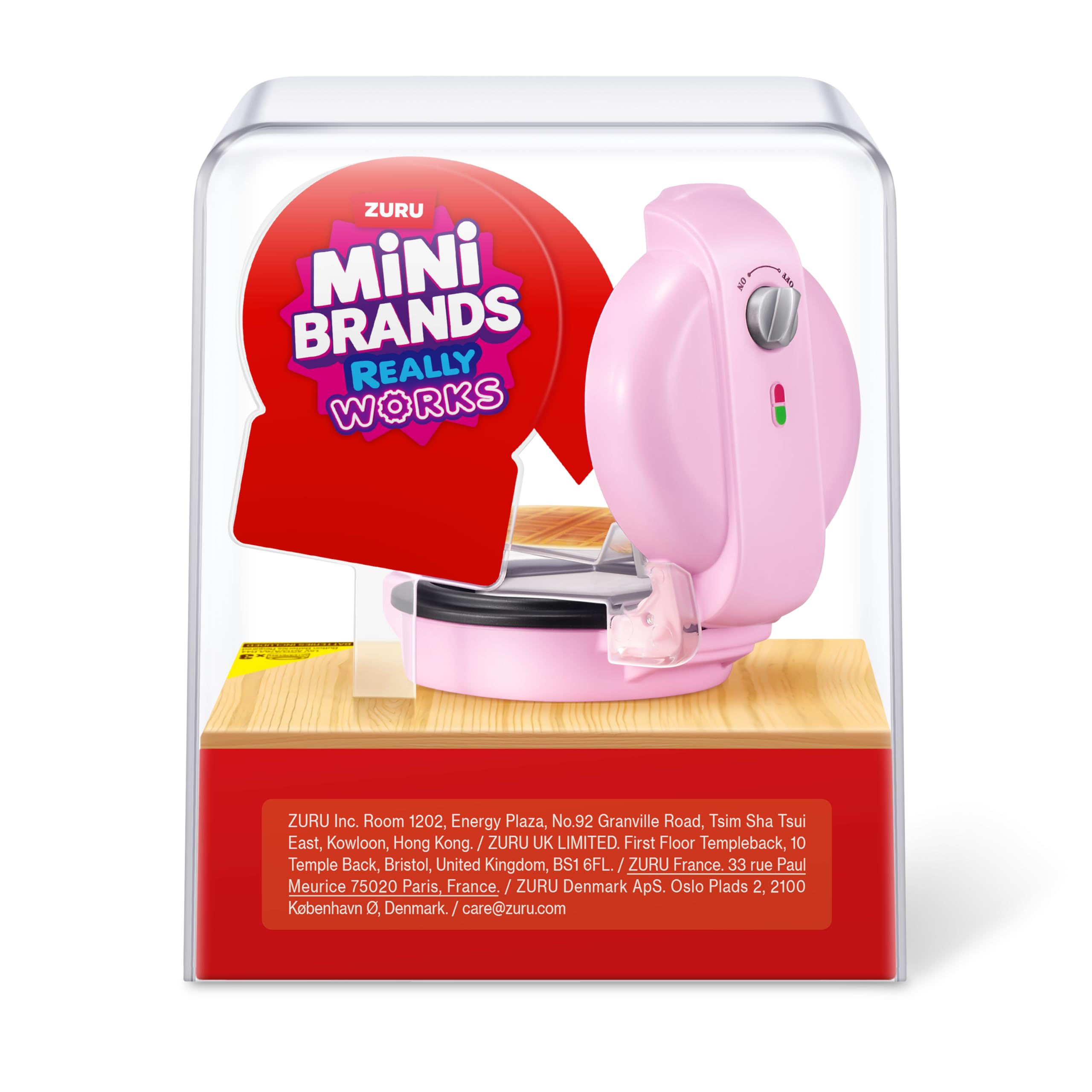 Mini Brands Really Works Magic Cook Kitchen Capsule Series 1 - Waffle Maker Miniature | Ages 3+ 9