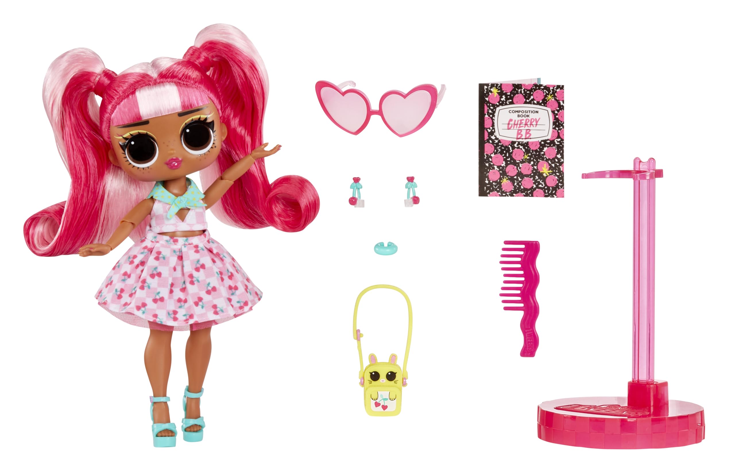 L.O.L. Surprise! Tweens Core Doll - Cherry B.B. - Articulated Fashion Doll with Outfit, Accessories & Journal - 4 to Collect 8