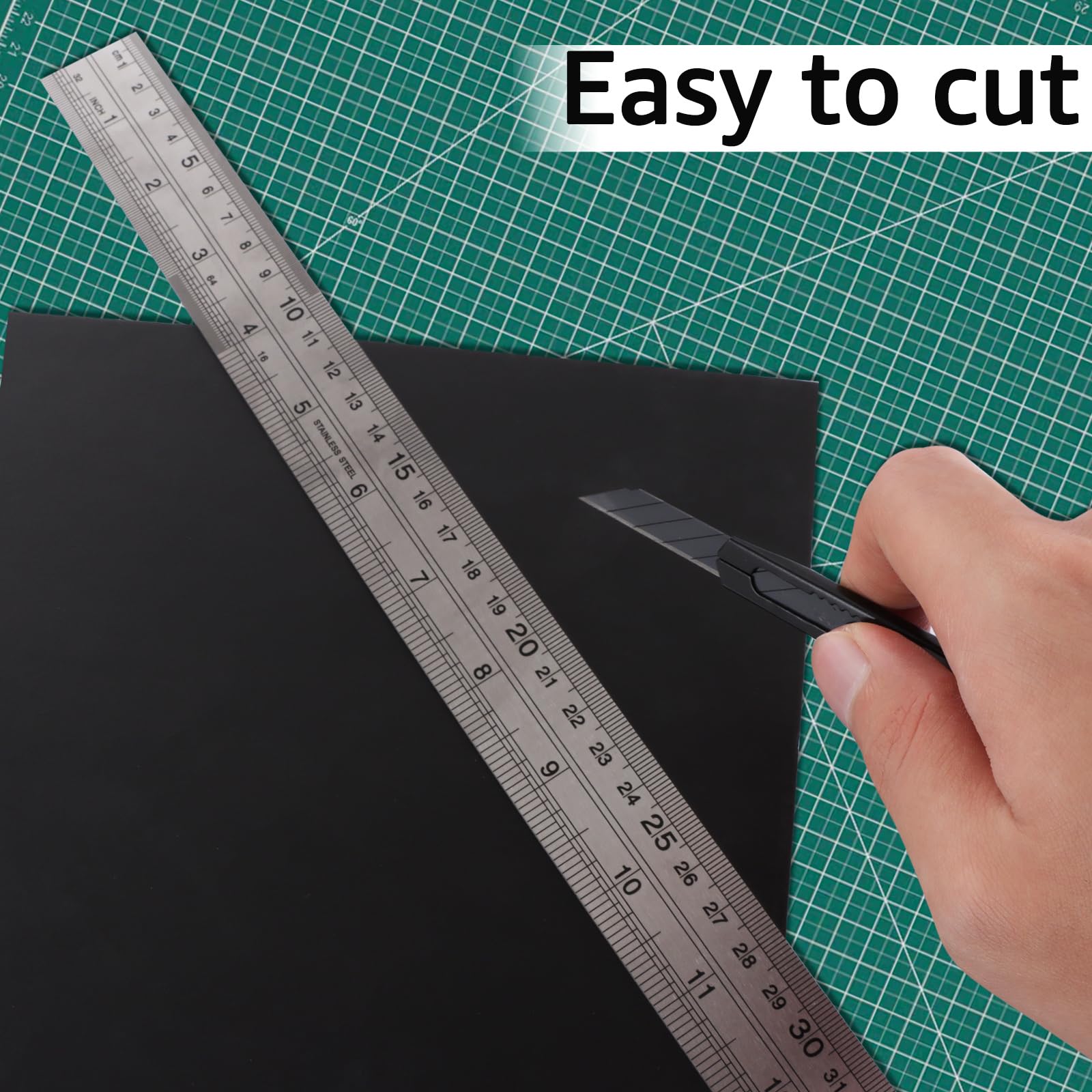 ASelected Foam Boards - 10 Pack A2 Size 5mm Thick Black Polystyrene for Sign Making & Crafts 3