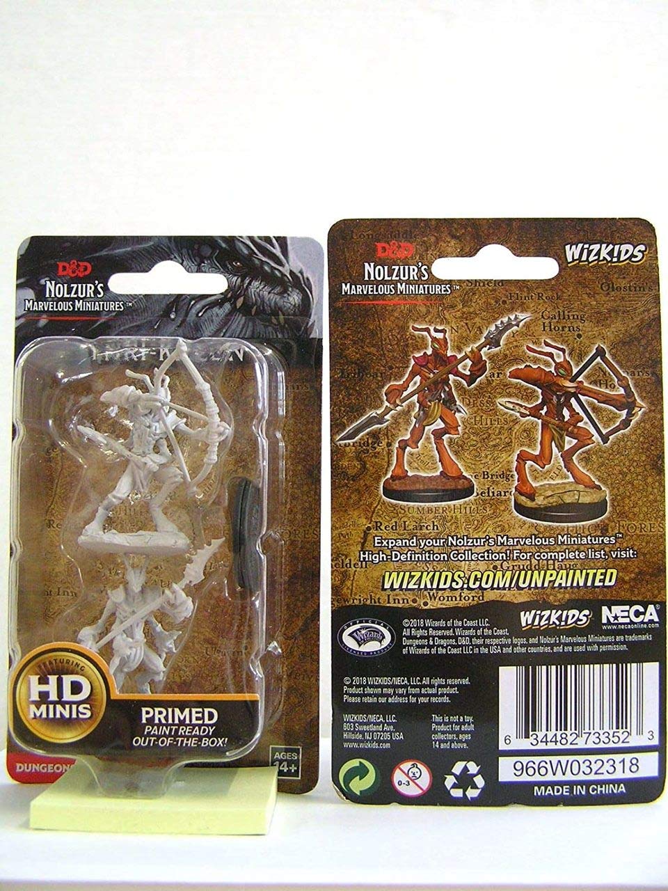WizKids D&D Nolzurs Marvelous Unpainted Miniatures: Wave 5: Thri-Kreen [Plastic]