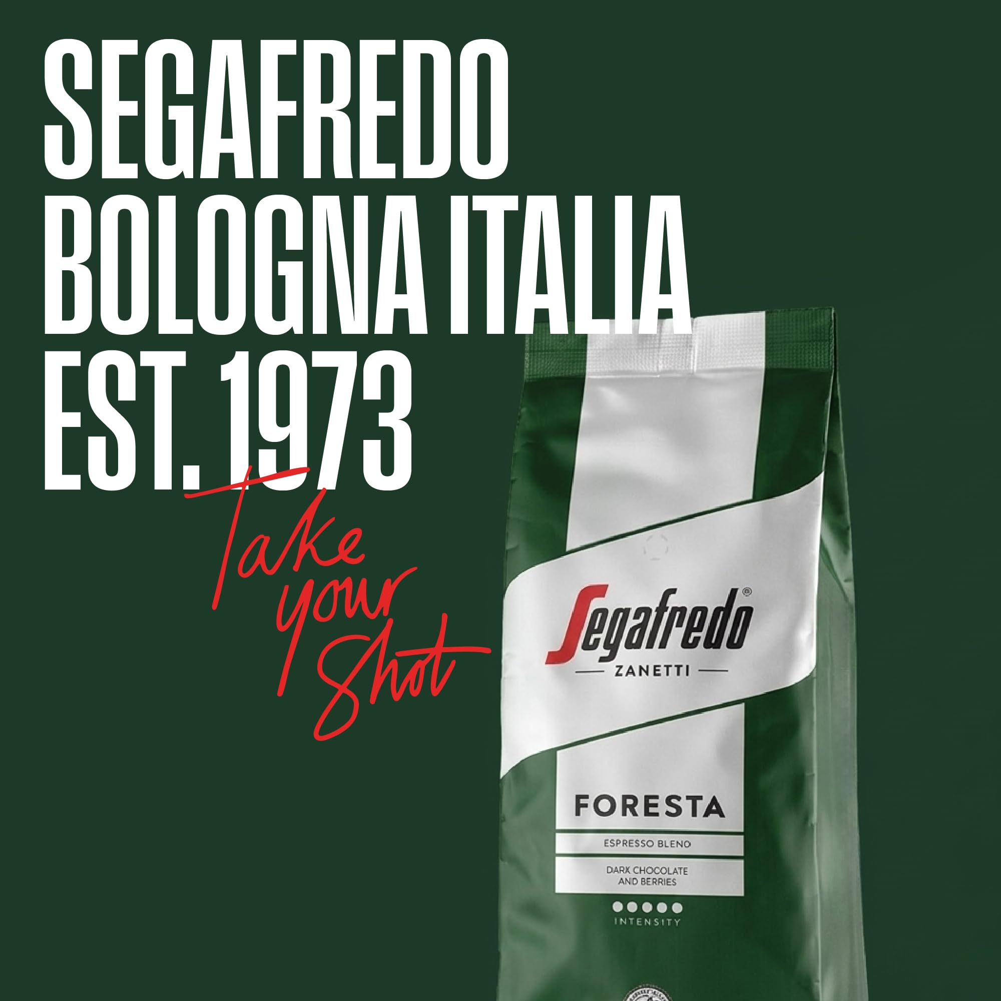 Segafredo Zanetti FORESTA Whole Coffee Beans - Rainforest Alliance Certified | 1Kg Pack 6