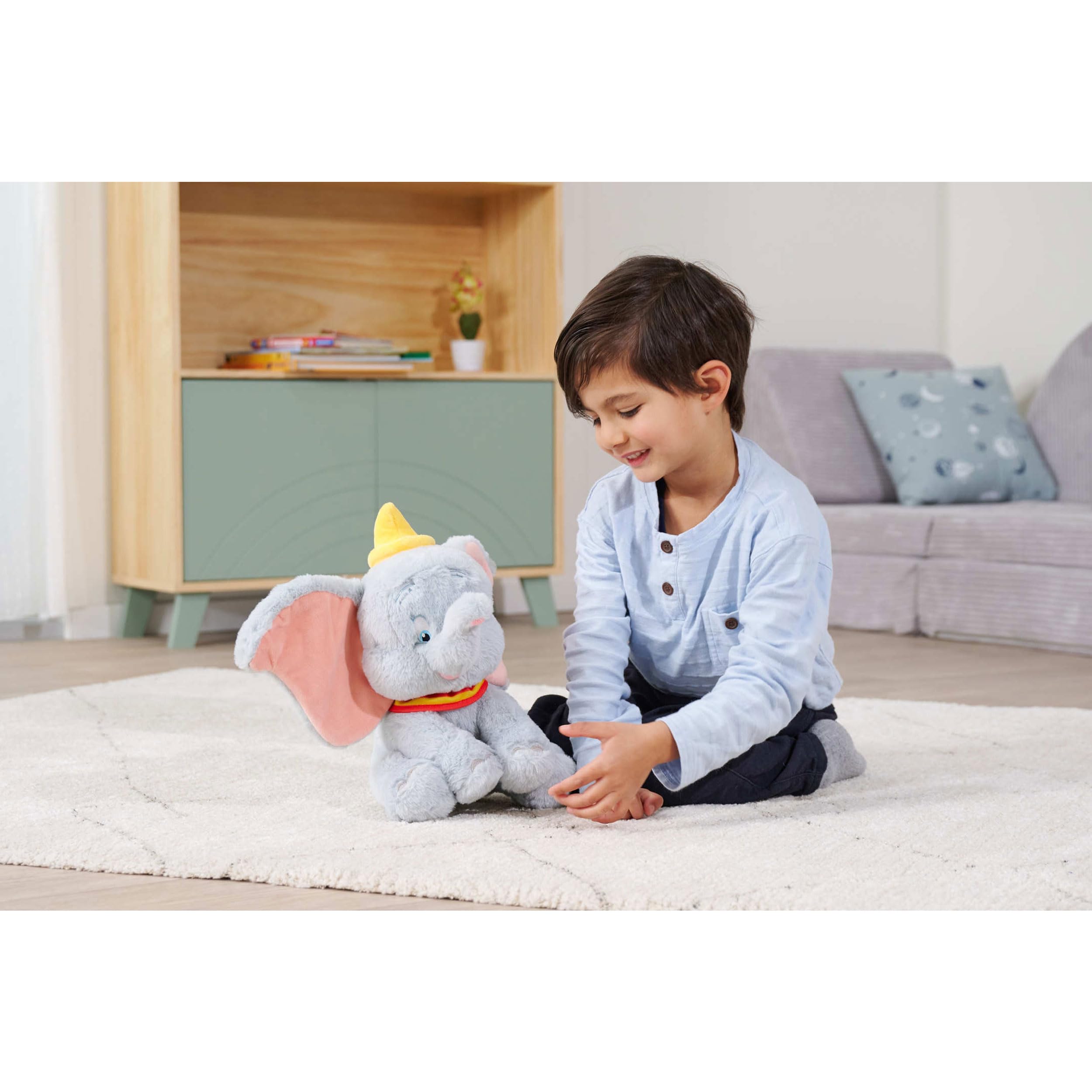 Simba Disney Dumbo 25cm Plush Toy - Soft Stuffed Animal for Kids