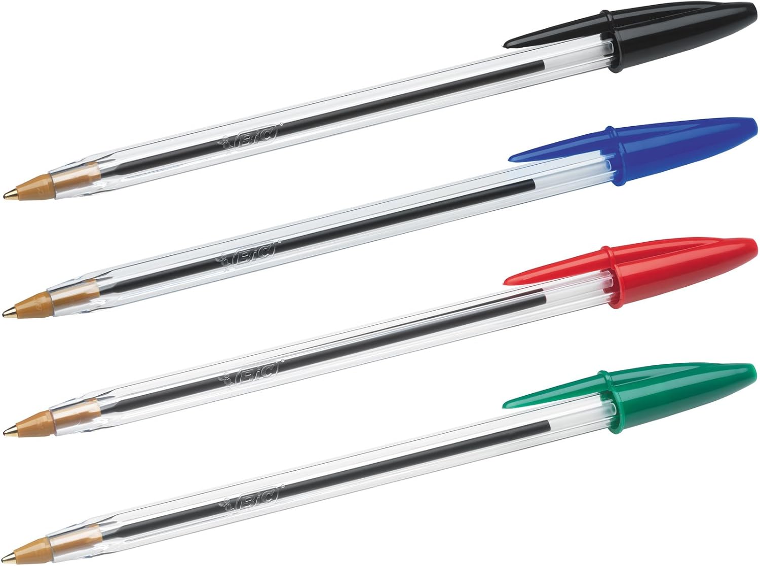 BIC Cristal Original Comfortable Ballpoint Pens - Value Pack of 100 - Blue Colour- Medium Point (1.0 mm) 14