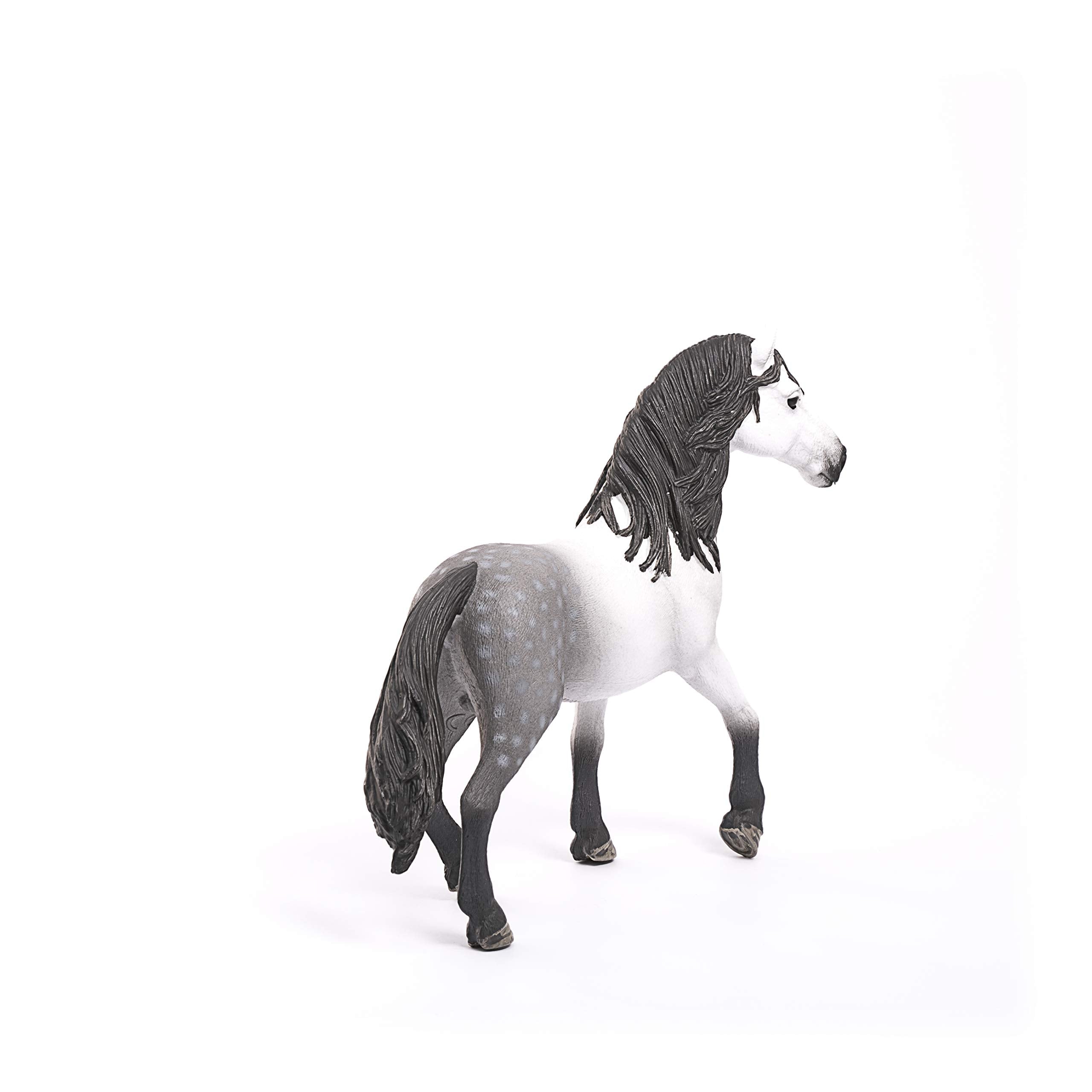Schleich 13821 Andalusian Stallion - Horse Club Figurine for Kids 5+