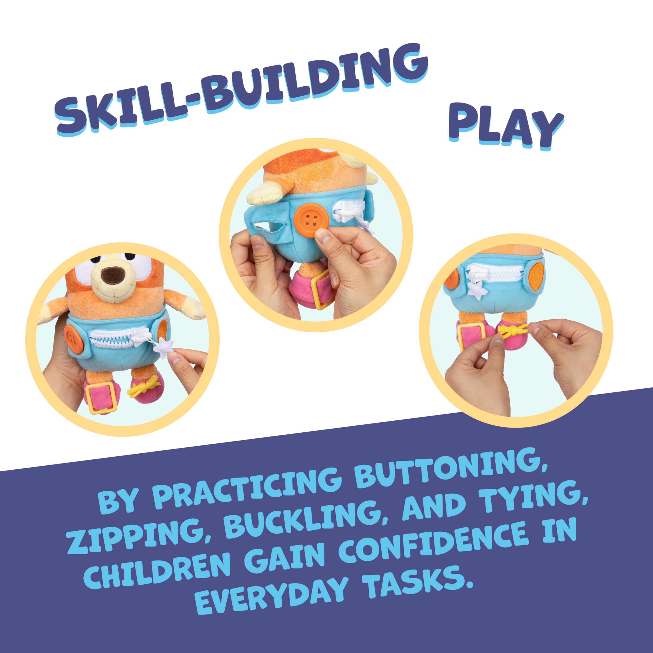 Dress & Play Baby Bingo - Fine Motor Skills Plush Toy for Toddlers 36M+ 2