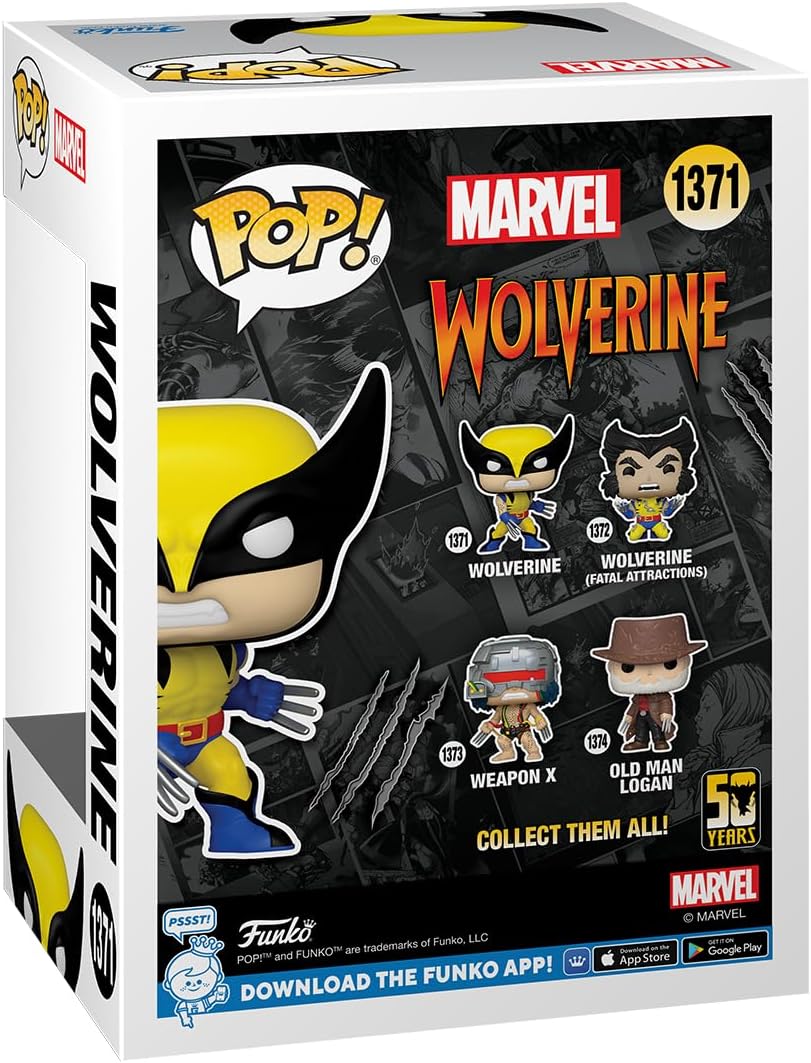 Funko Pop! Marvel X-Men - Wolverine Vinyl Figure (77438)