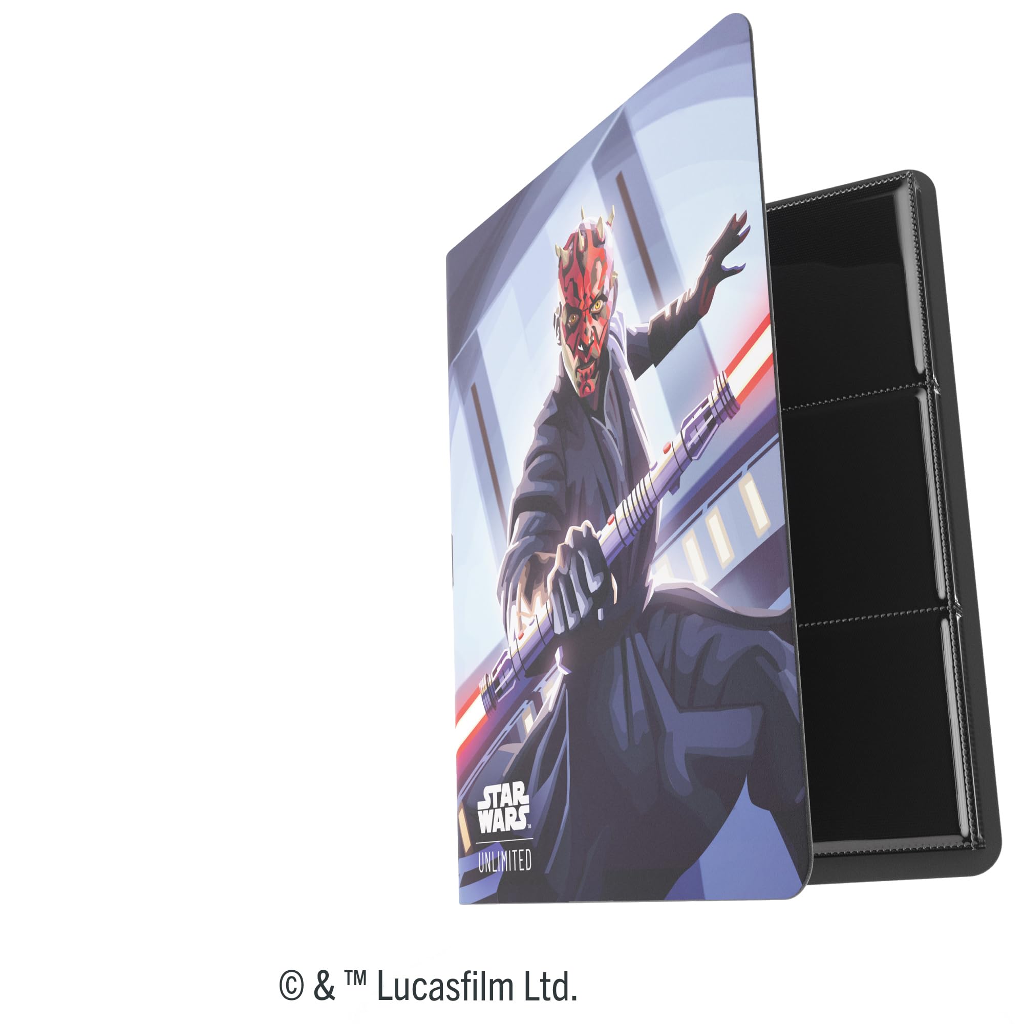 Gamegenic Star Wars: Unlimited 18-Pocket Album Set - Qui-Gon Jinn & Darth