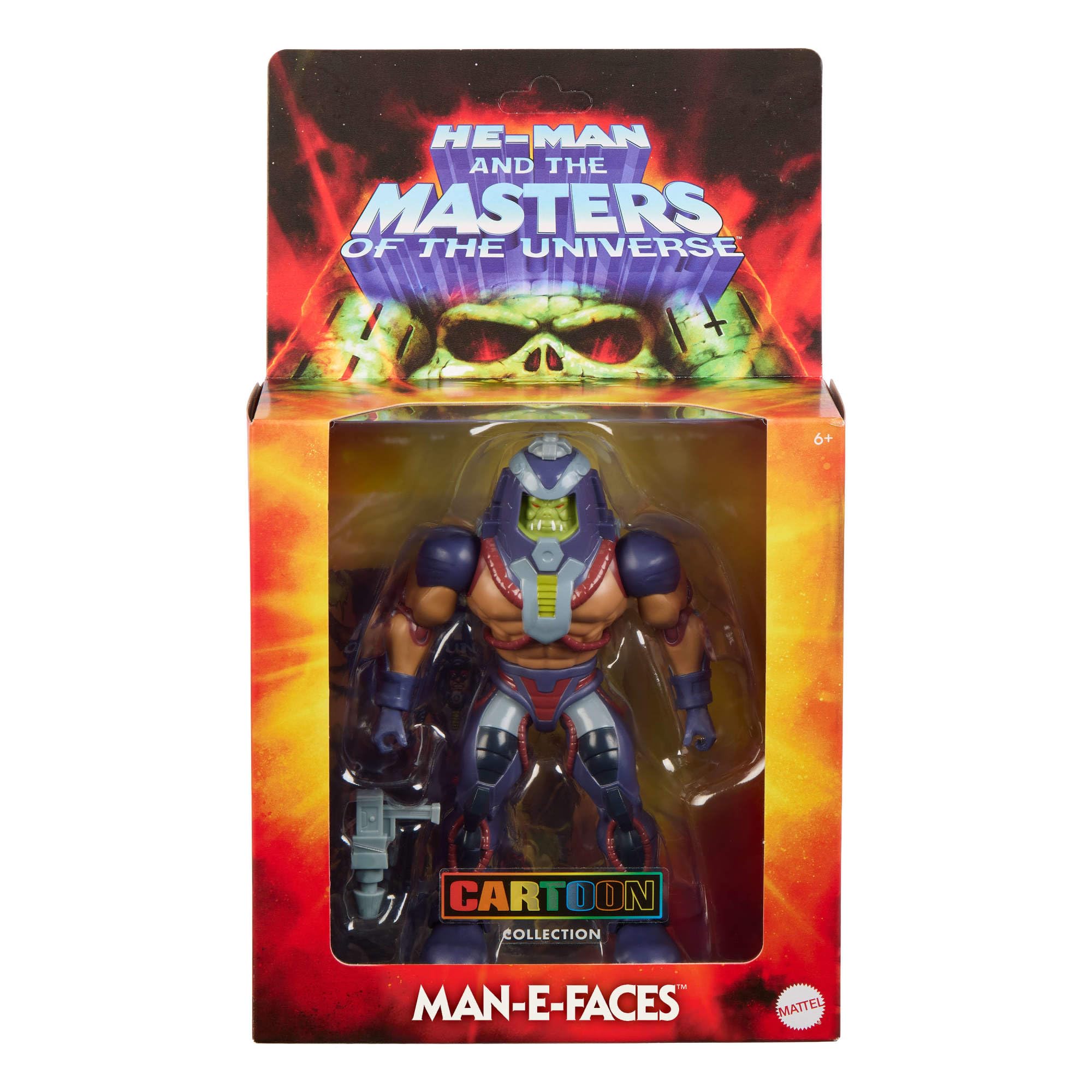 Masters of the Universe Origins Man-E-Faces Action Figure - 5.5-inch Scale, Rotating Head, Ages 6+ 2