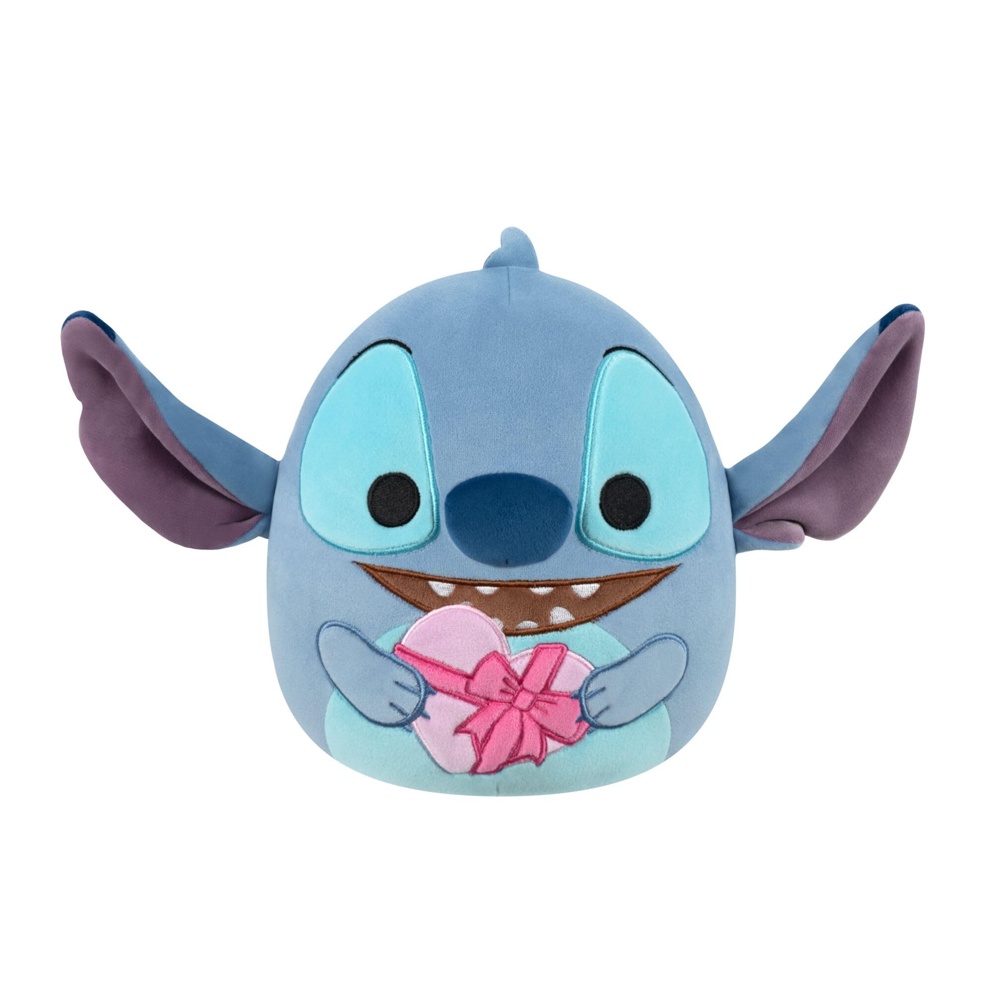 Squishmallows Disney Stitch with Hearts Plush Toy | 8-Inch | Classic Edition 1