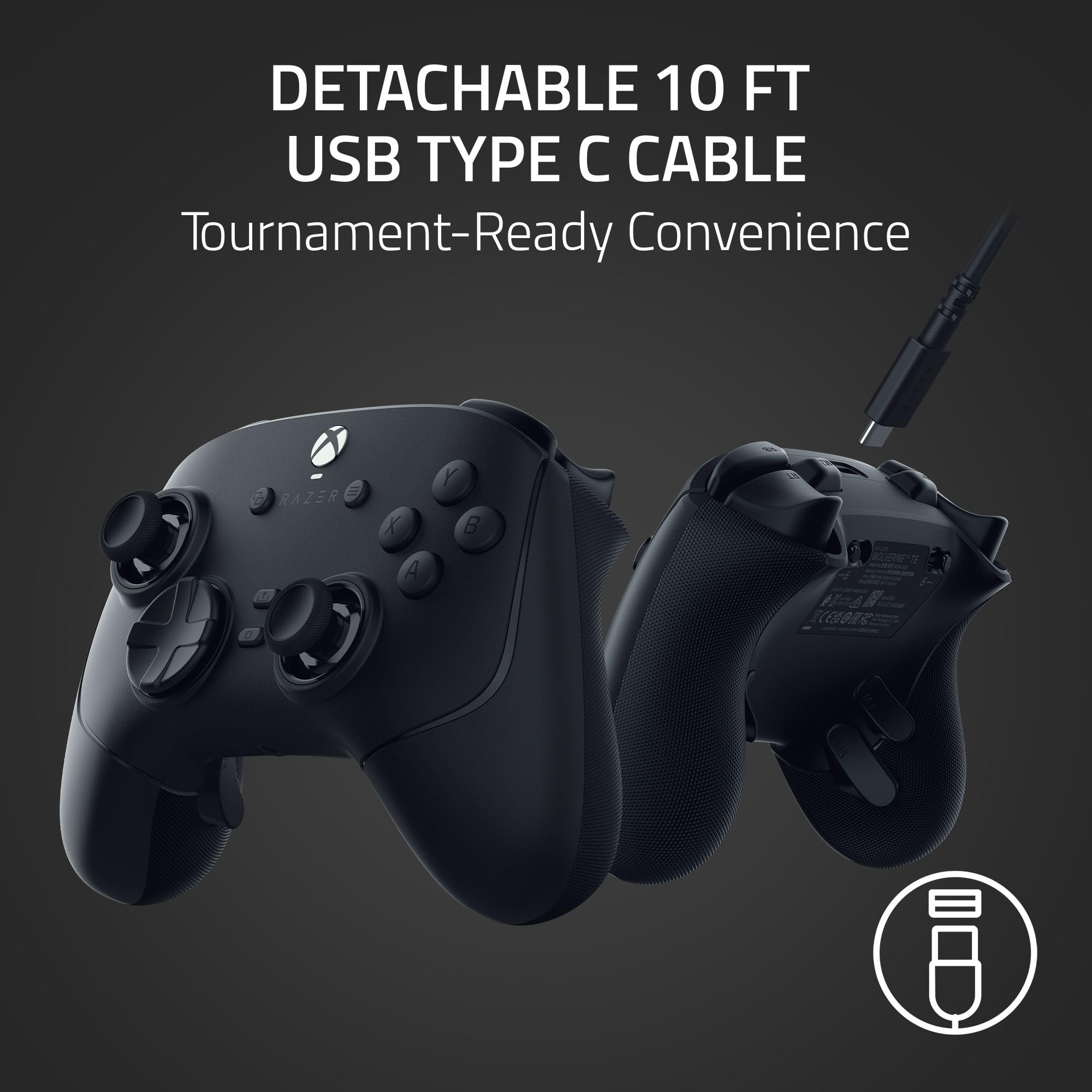 Razer Wolverine V3 Tournament Edition - Wired Esports Controller for Xbox Series X|S & PC 3