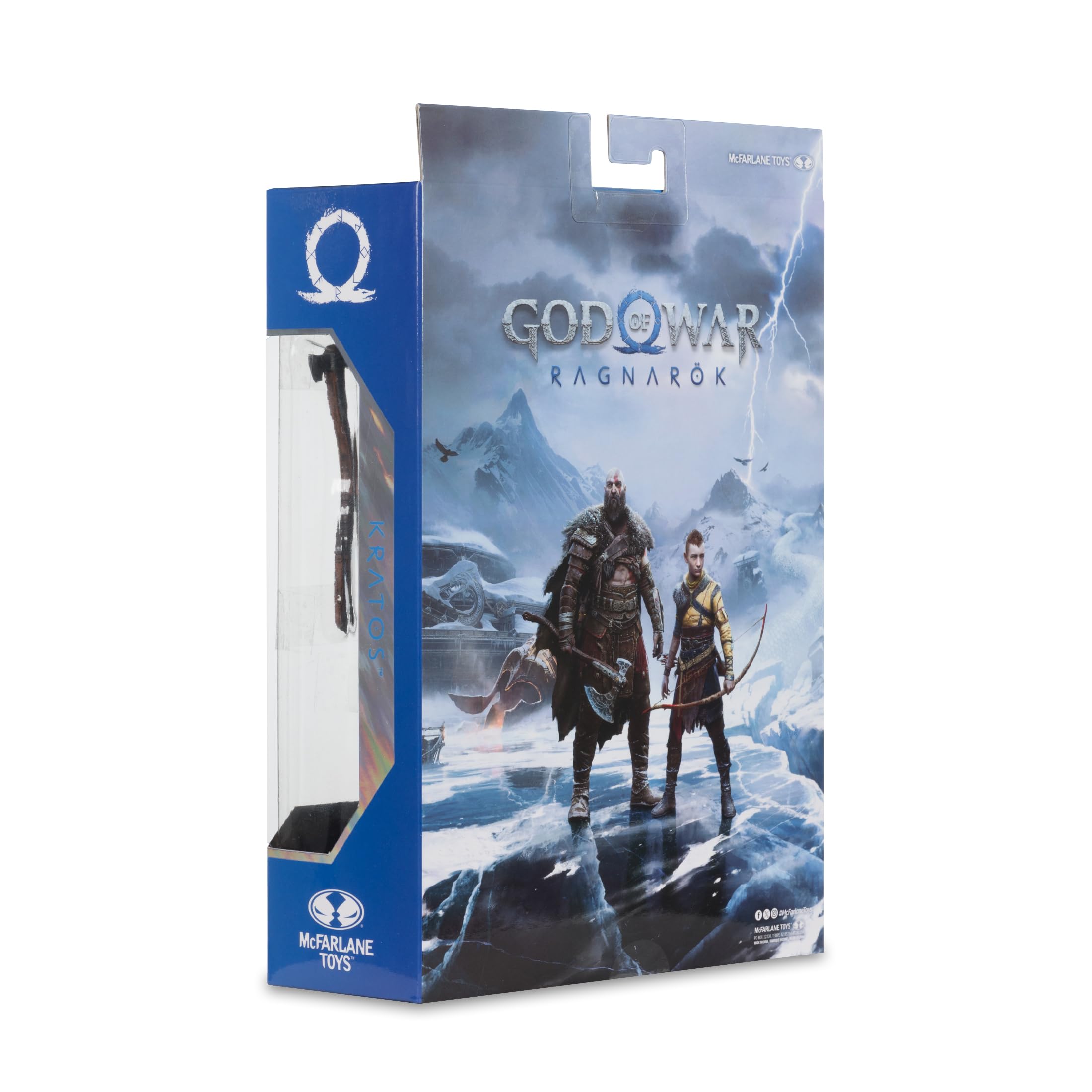 McFarlane God of War Kratos (God of War Ragnarok) 7in Deluxe Action Figure | Ultra Articulation | Ages 16+ 8