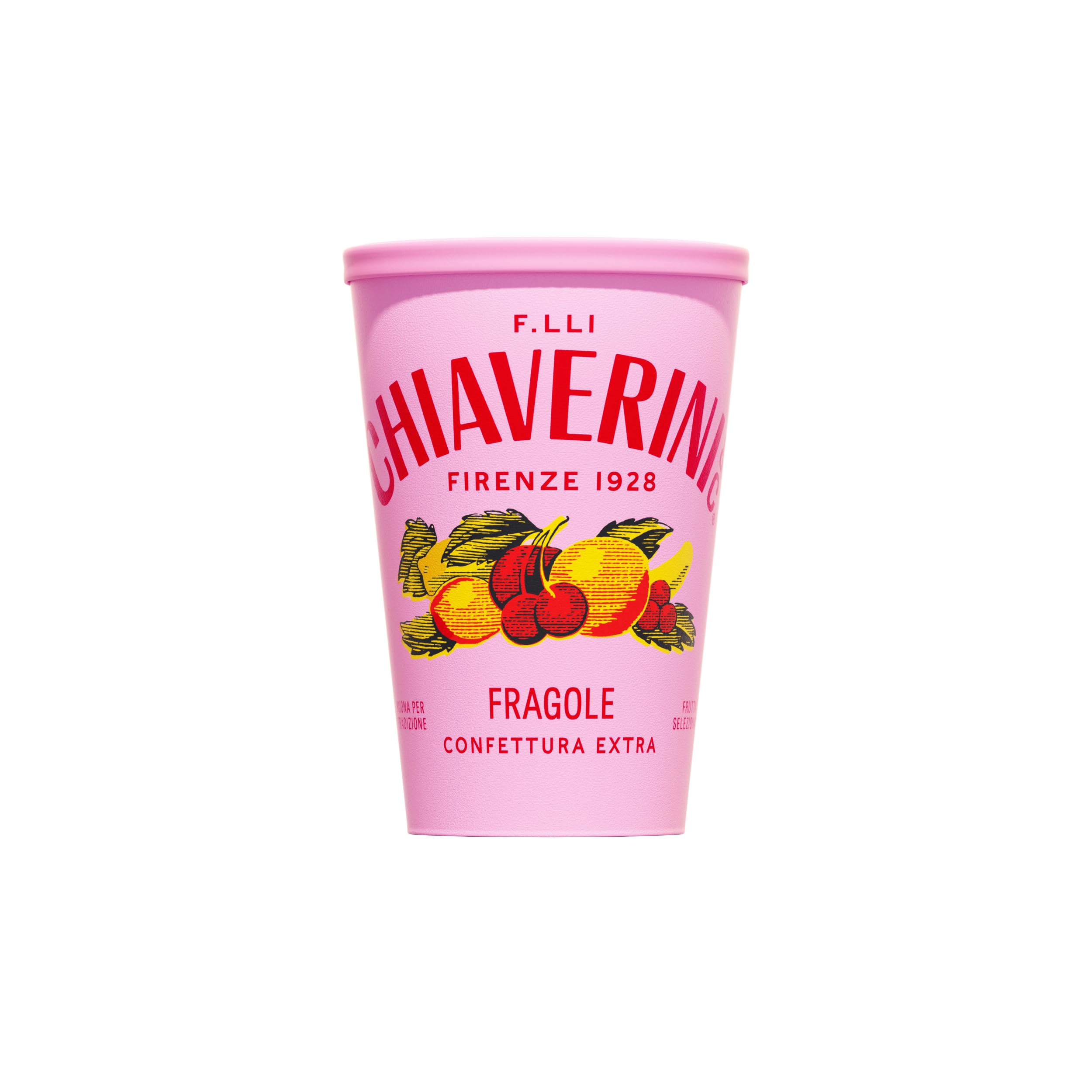 Chiaverini Strawberry Extra Jam - 400g Jar | Made in Italy