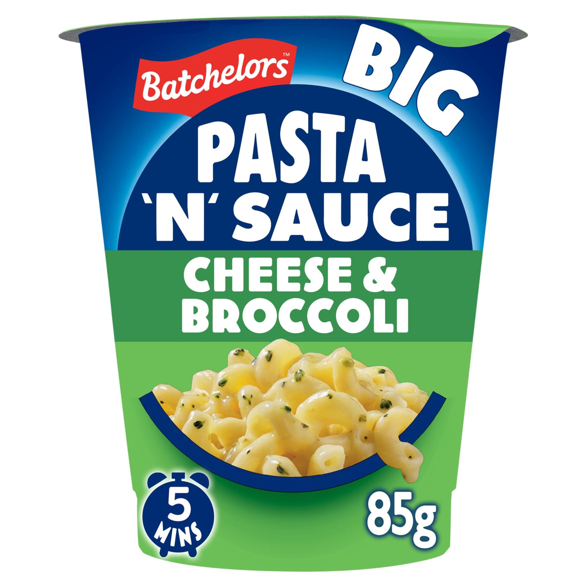 Batchelors Big Pasta & Sauce Cheese & Broccoli - 85 g, Pack of 6
