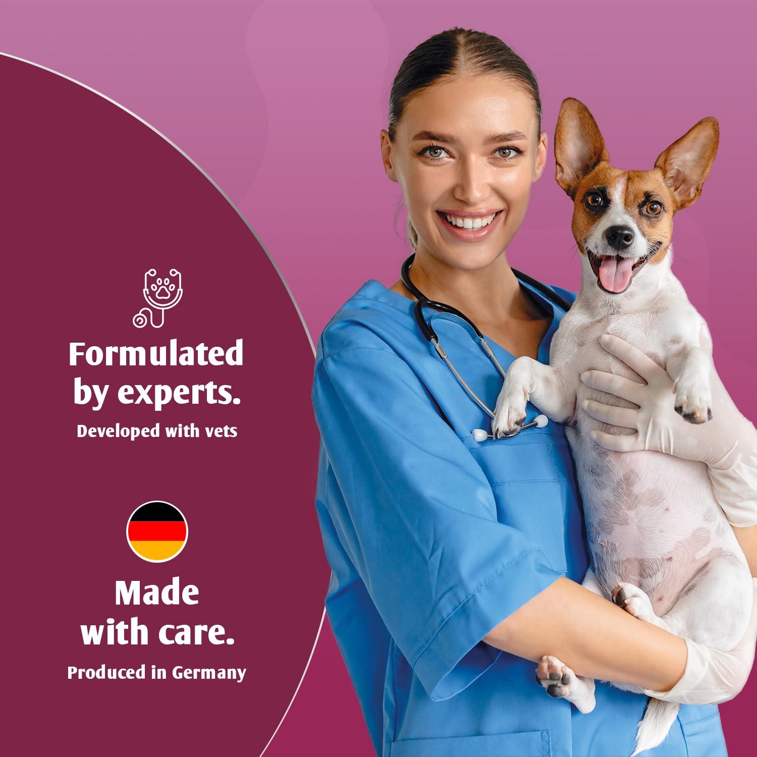8in1 Brewer's Yeast Dog Supplement for Skin & Coat Care | 260 Tablets | B-Vitamins & Omega-3 7