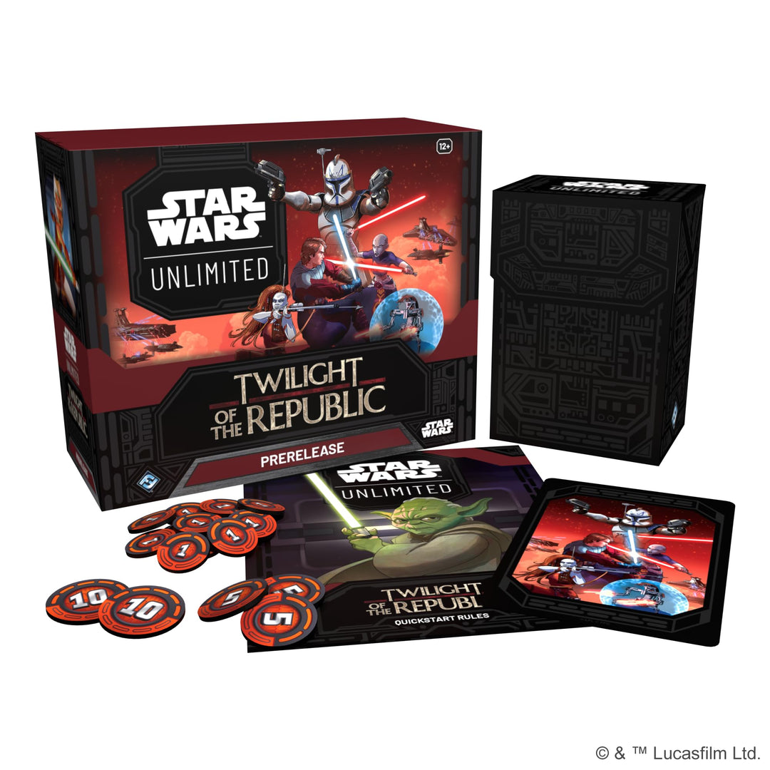 Fantasy Flight Games Star Wars: Unlimited Twilight of the Republic Prerelease Box (SWH0304EN)