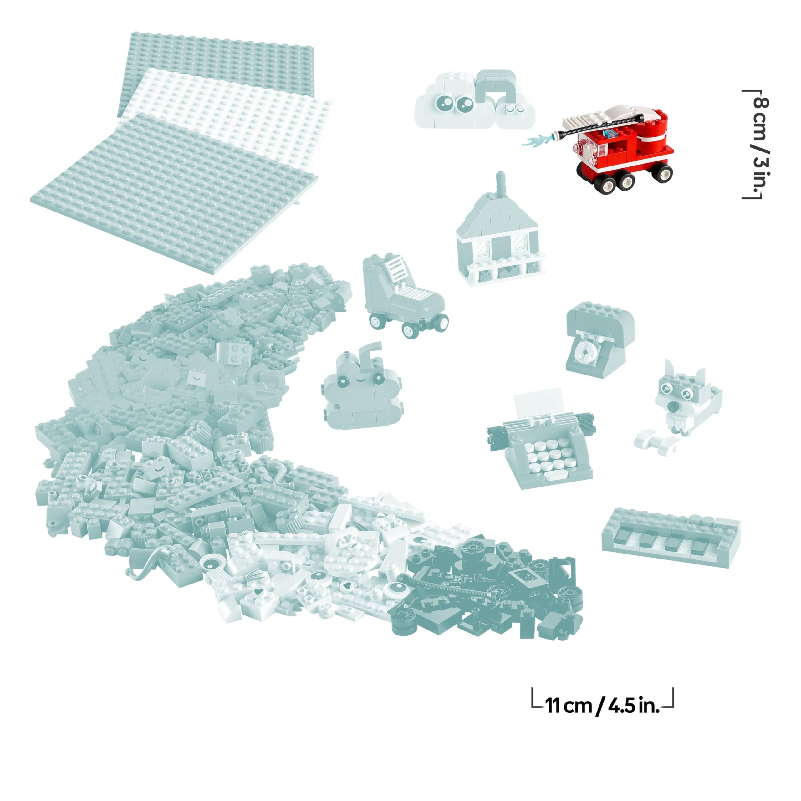 LEGO Classic Creative Build-and-Play Box 11044 - 750 Pieces | Ages 5+ | 2025 Model 8