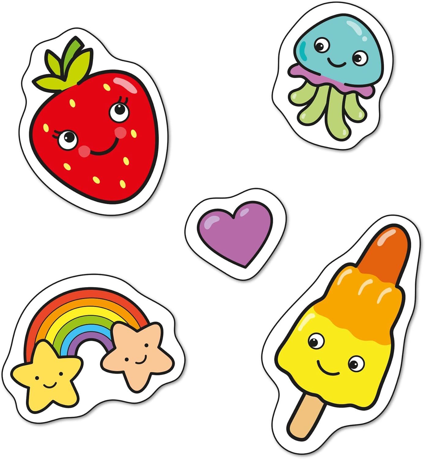 Orchard Toys Unicorns, Mermaids and More Colouring Book - Educational Sticker Activity Book for Kids 2