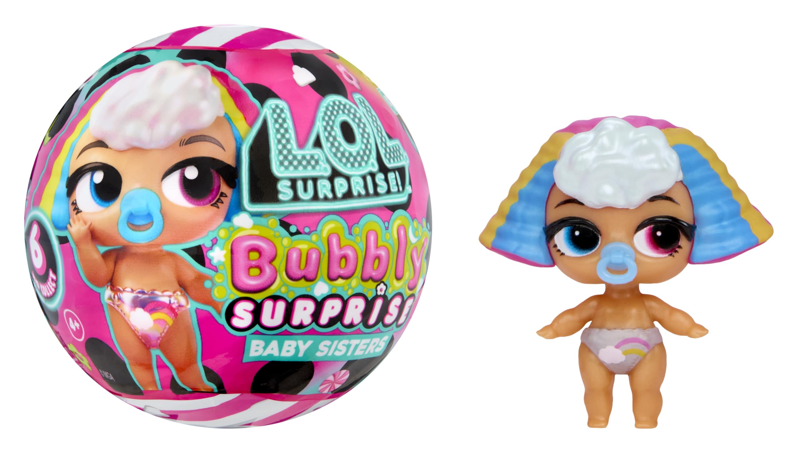 L.O.L. Surprise! Bubbly Surprise Baby Sisters Doll - Colour Change | Ages 4+
