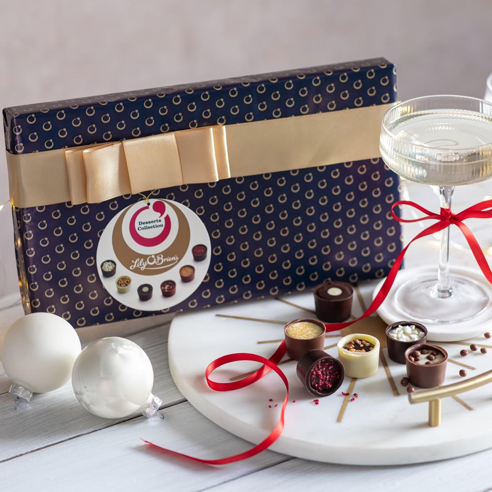 Lily O'Brien's Desserts Collection Chocolate Gift Box - 16 Assorted Chocolates | 210g 2