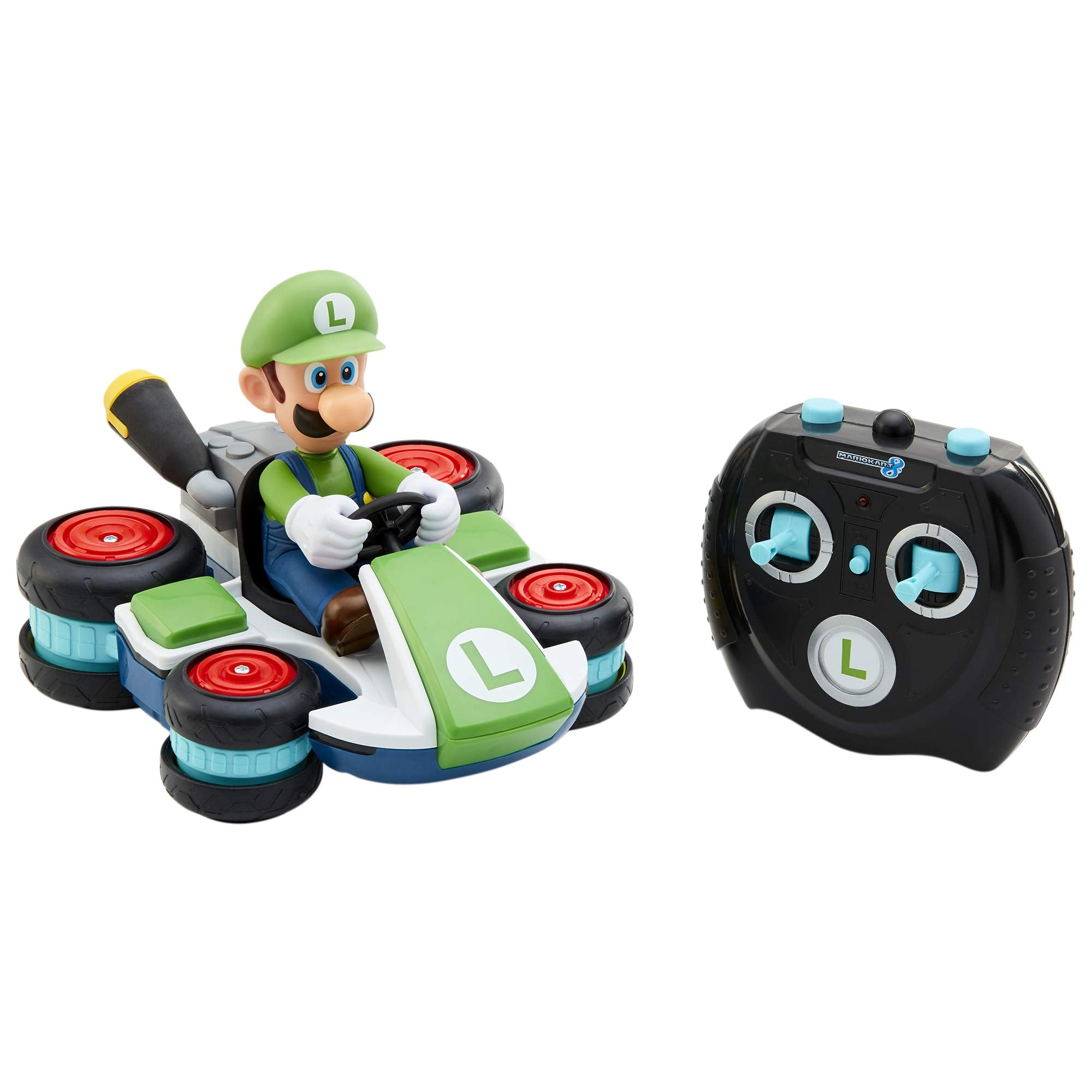 Nintendo Mario Kart 8 Luigi Mini Anti-Gravity RC Racer 2.4Ghz - Full Function Steering, 360 Spins, 100' Range | Ages 4+ 1