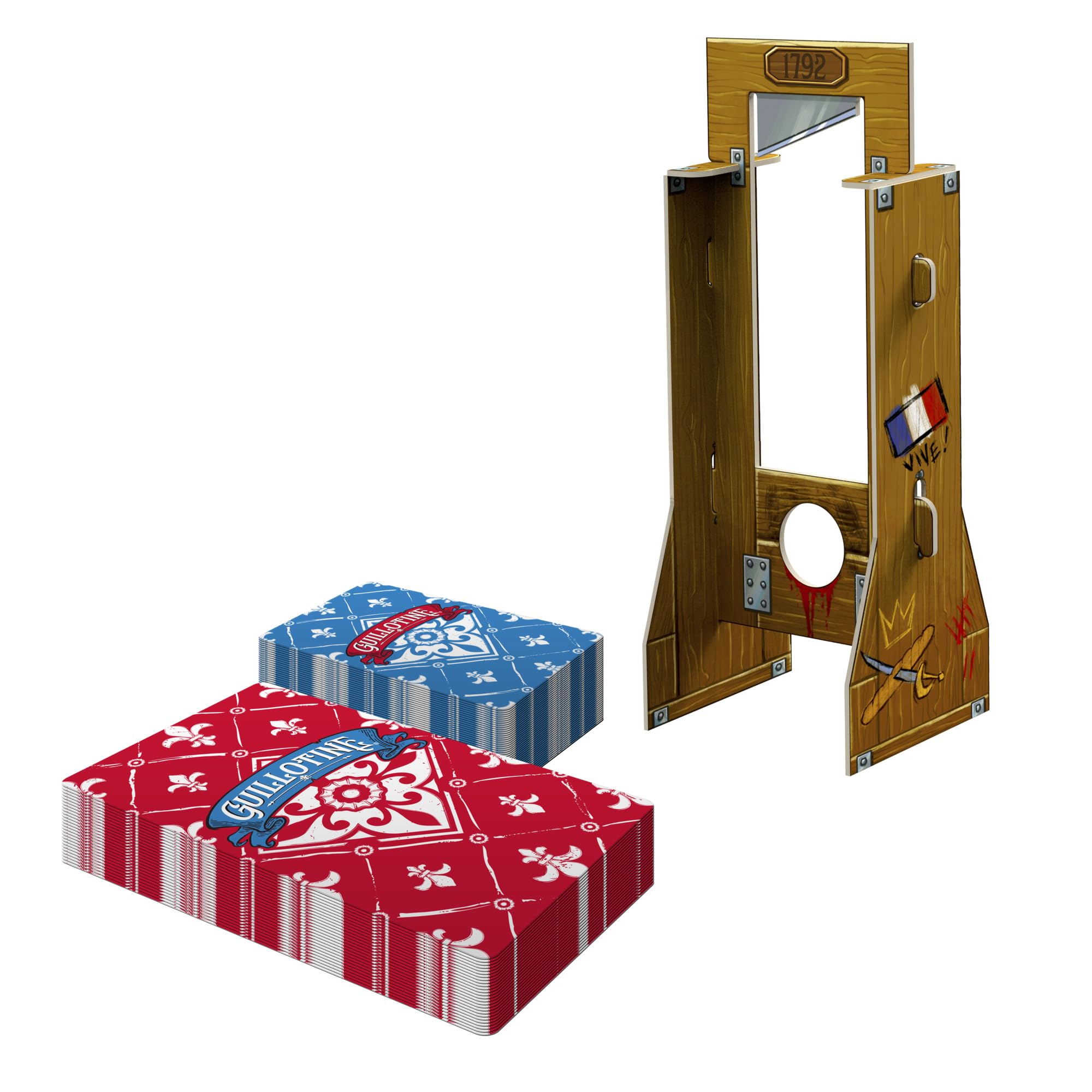Hasbro Gaming Guillotine Card Game - Strategy, Party, 2-5 Players, Ages 12+ 4