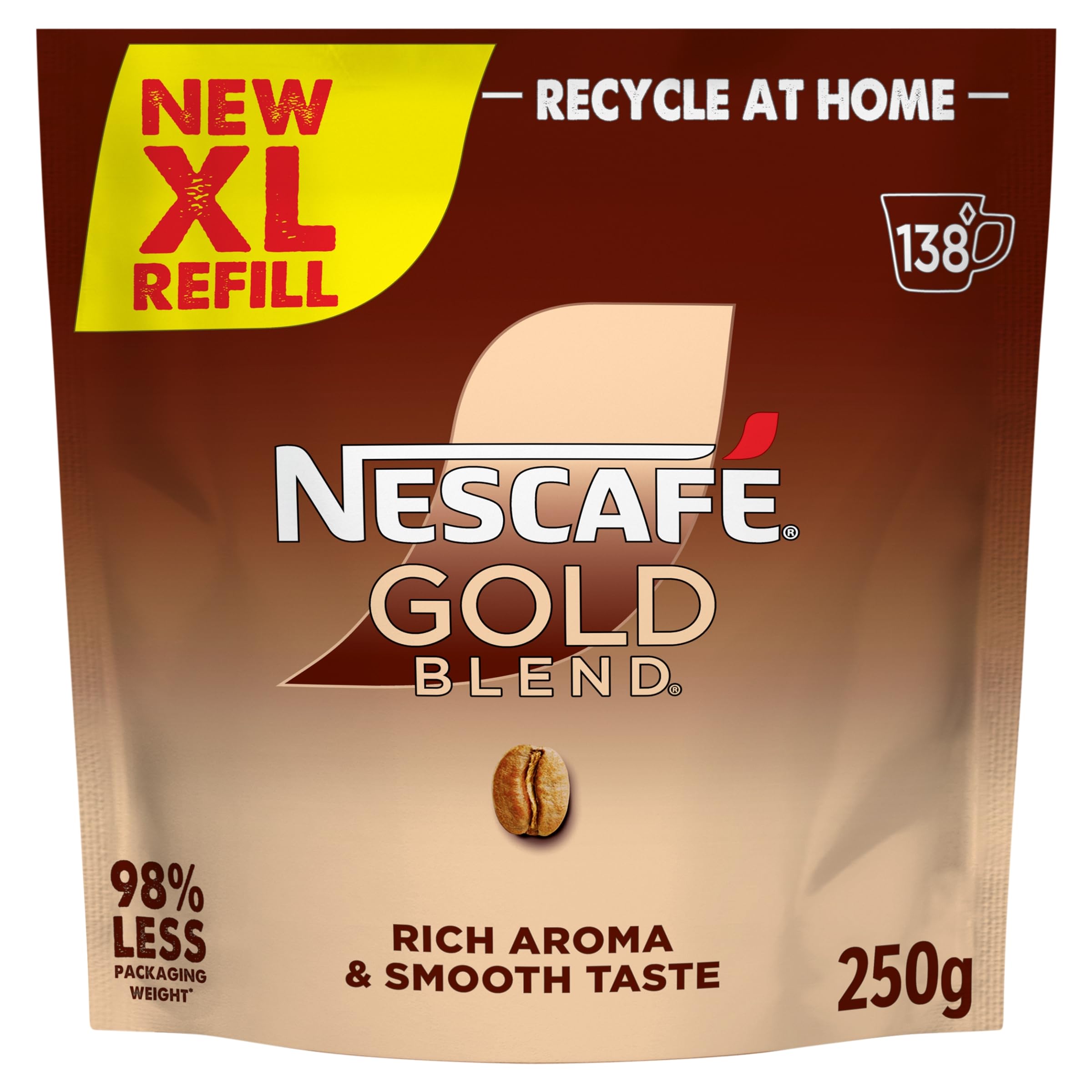 NESCAFÉ Gold Blend Instant Coffee Refill - Smooth, Rich Aroma | 250g Granules 1