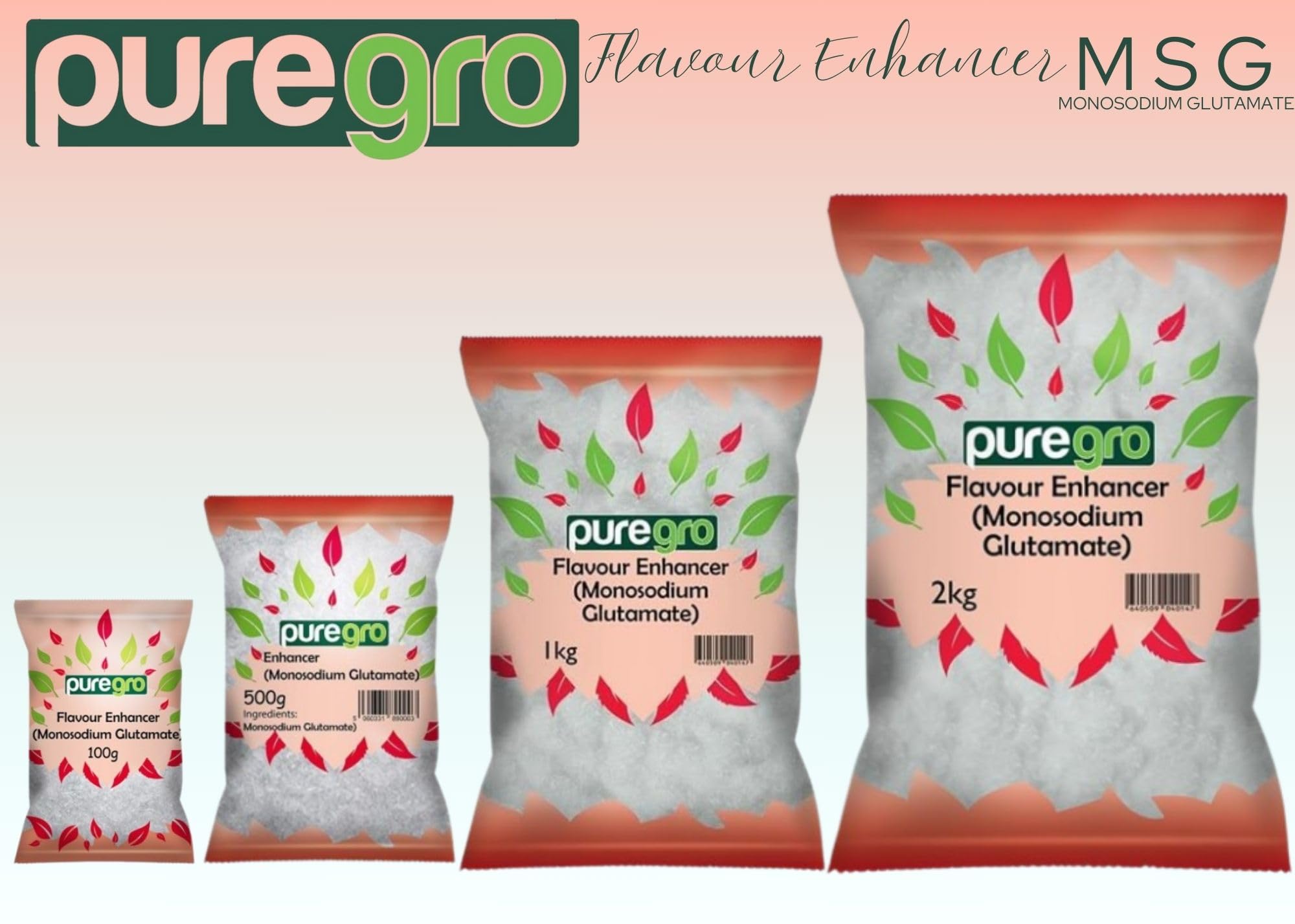 Puregro MSG Fine Monosodium Glutamate Seasoning by Ajinomoto | 100g 7