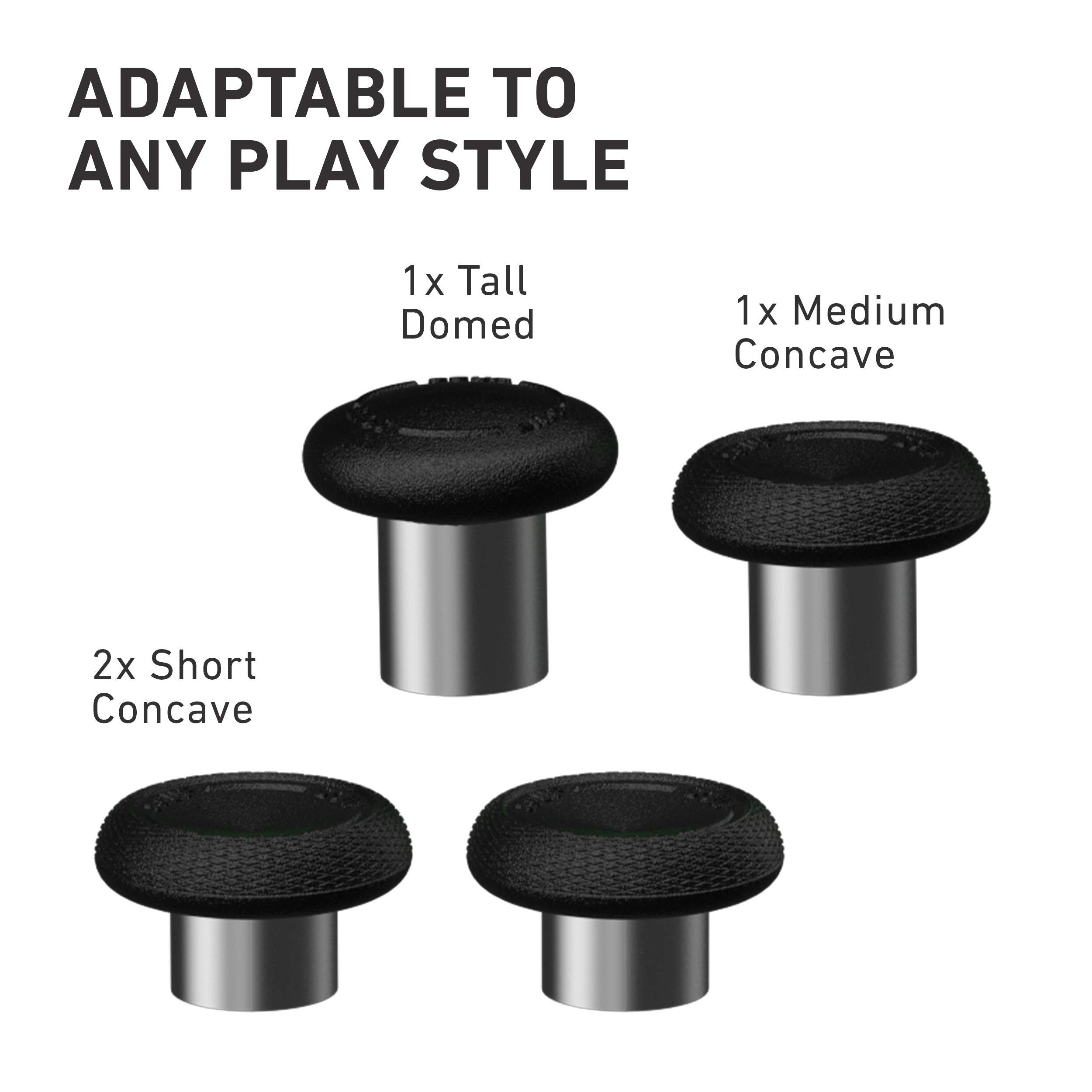 SCUF Elite Series 2 Thumbsticks for Xbox Elite Series 2 Controller - 4-Pack Black 8