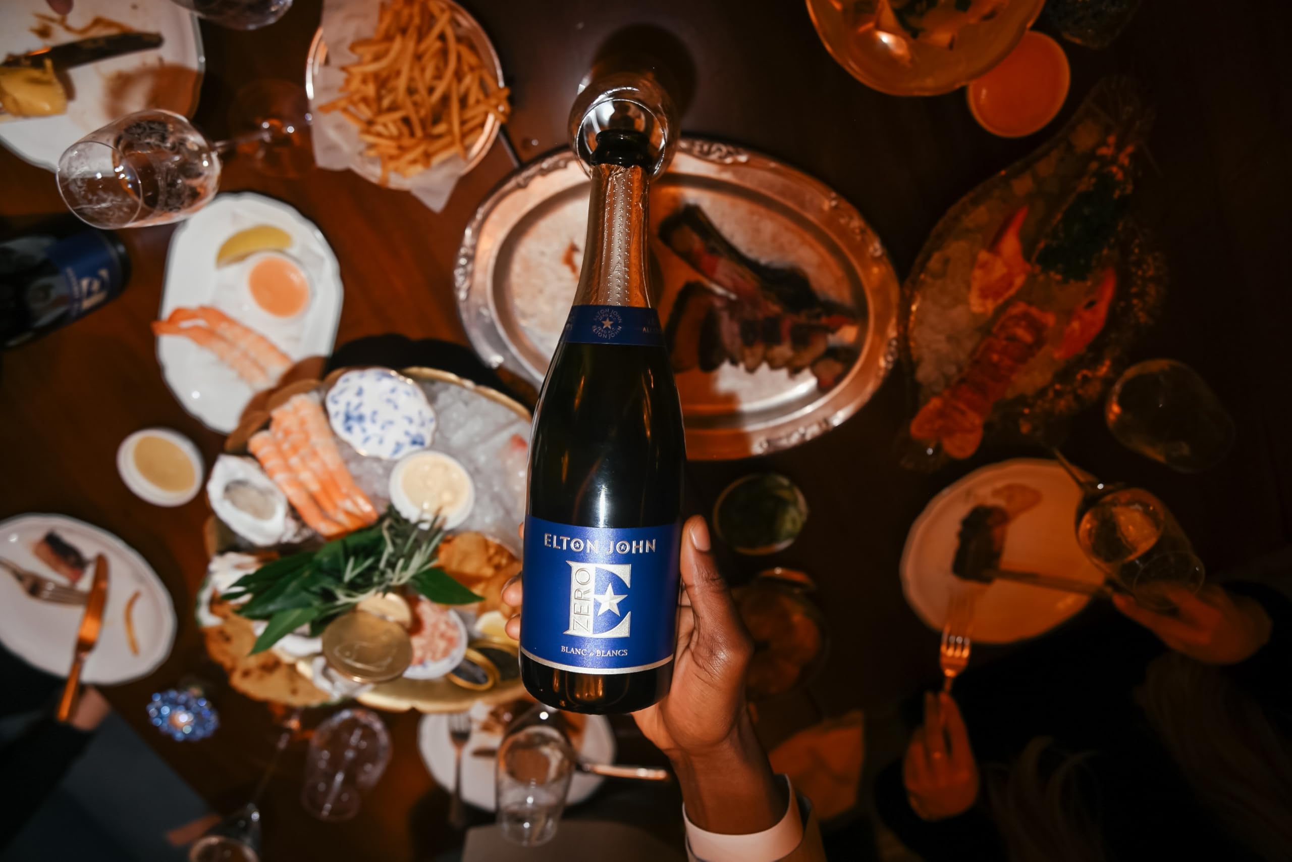 Blue Tree Elton John Zero Blanc de Blancs Non-Alcoholic Sparkling Wine - 0% ABV, 75cl 5