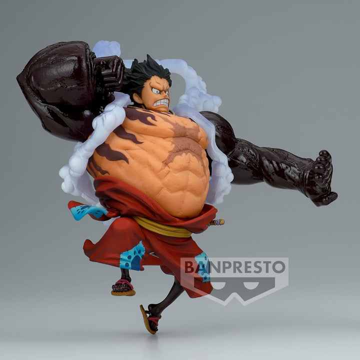 BANPRESTO King of Artist One Piece - Monkey D. Luffy Gear 4th Bounceman PVC Figure (BA-0001)