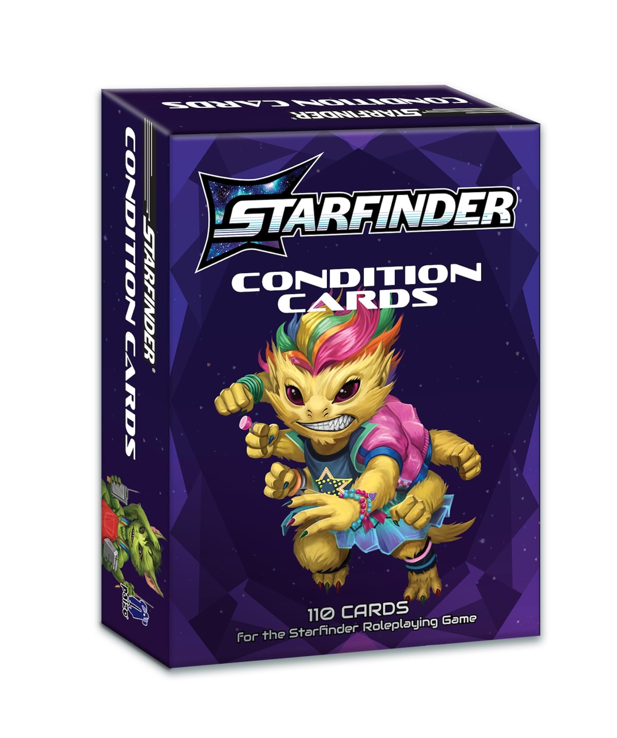 Paizo Starfinder Condition Cards - Starfinder Second Edition Accessories | 110 Cards 1