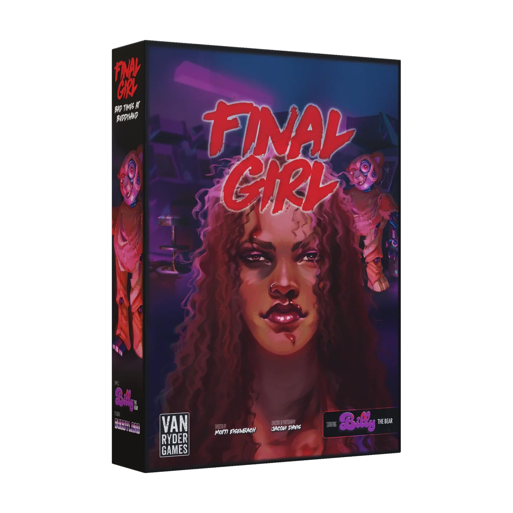 Van Ryder Games Final Girl: Bad Times at Buddyland Board Game Expansion | 1 Player | Ages 14+