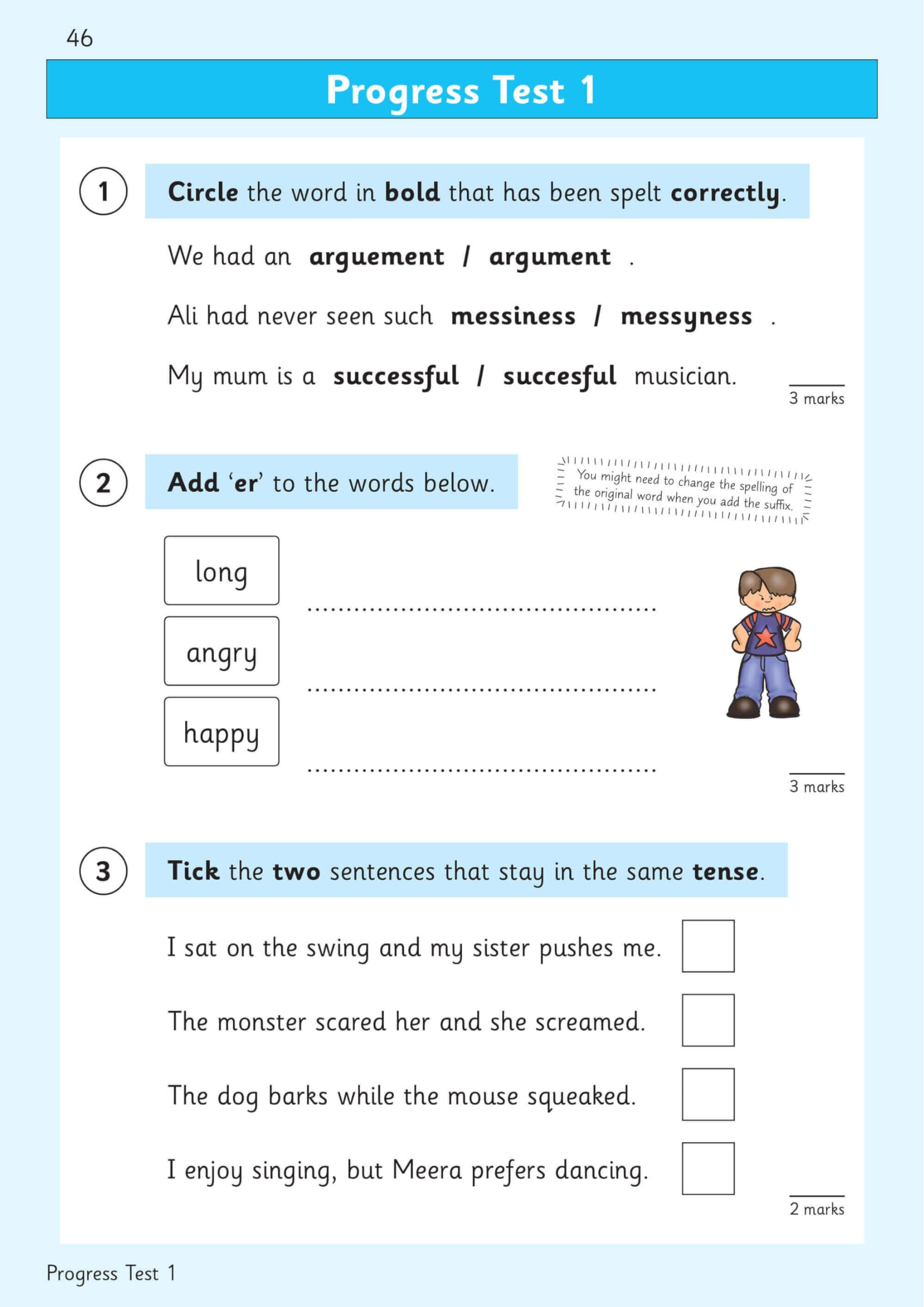 CGP Books KS1 English Year 2 Targeted Question Book - Ages 6-7 | 96 Pages | Paperback 6