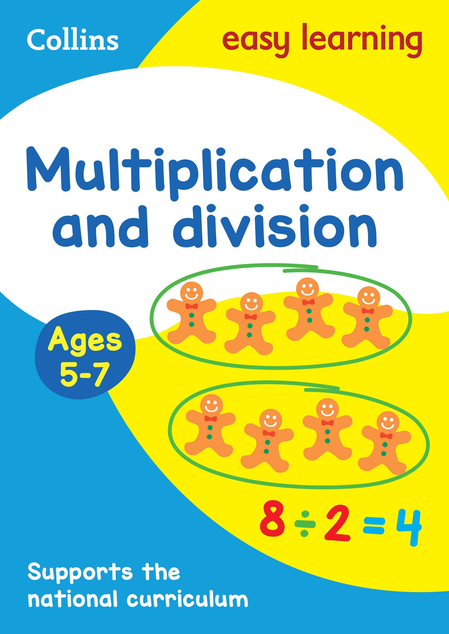 Collins Multiplication and Division Ages 5-7 Activity Book - KS1 Maths Practice 1