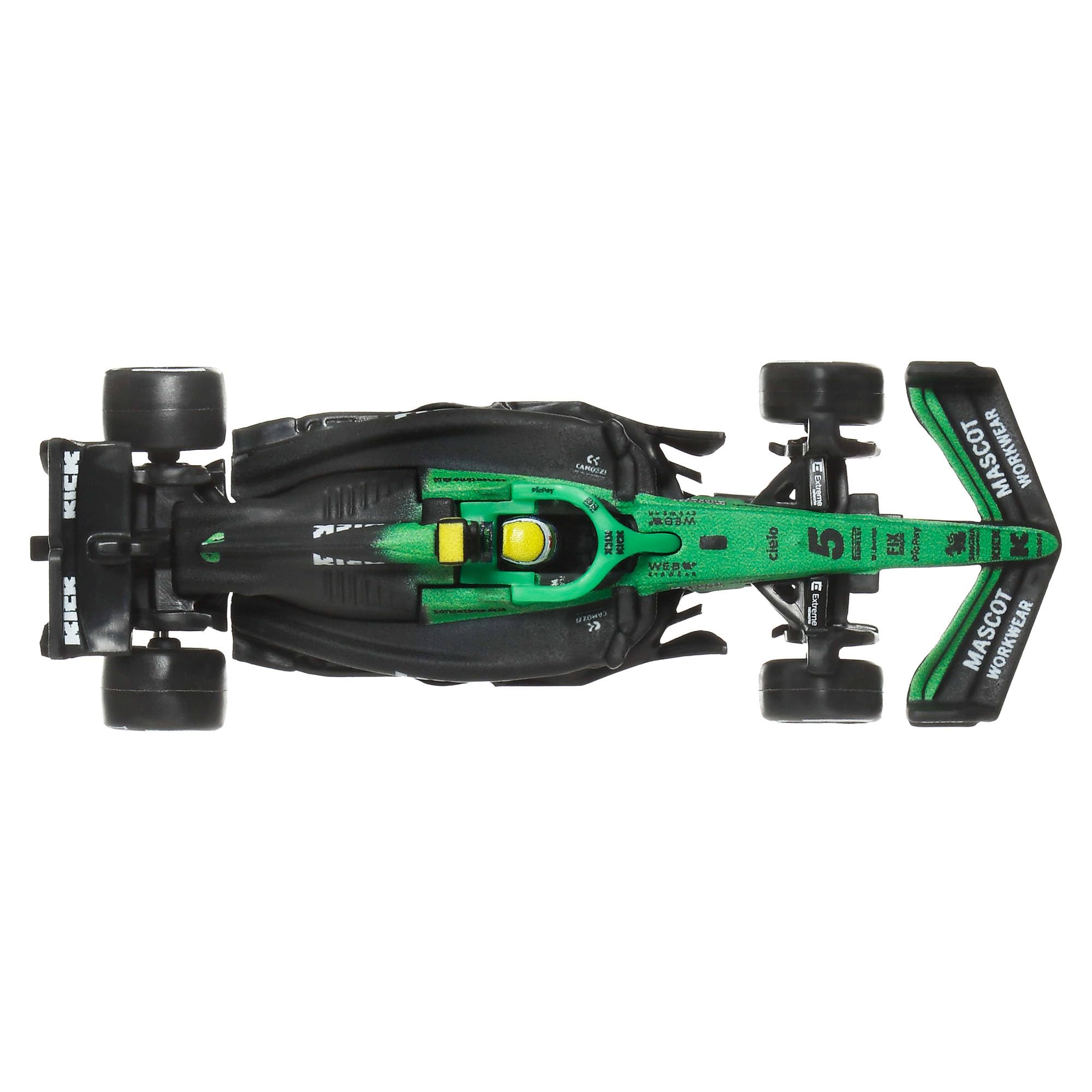 Hot Wheels Premium Formula 1 KICK Sauber F1 2-Pack | 1:64 Scale Die-Cast | Hulkenberg & Bortoleto 4