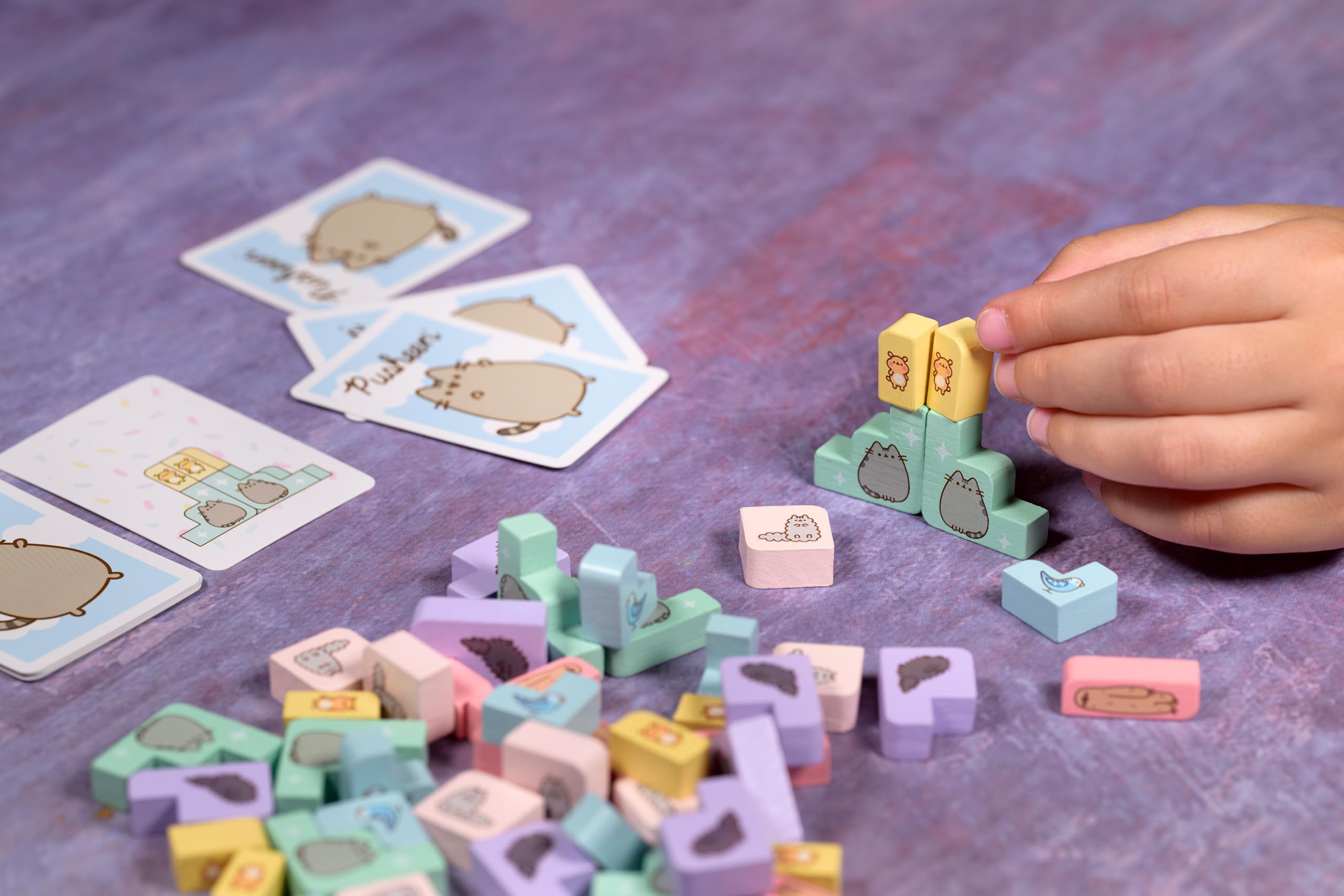Alley Cat Games Pusheen Stacking Dexterity Game 5