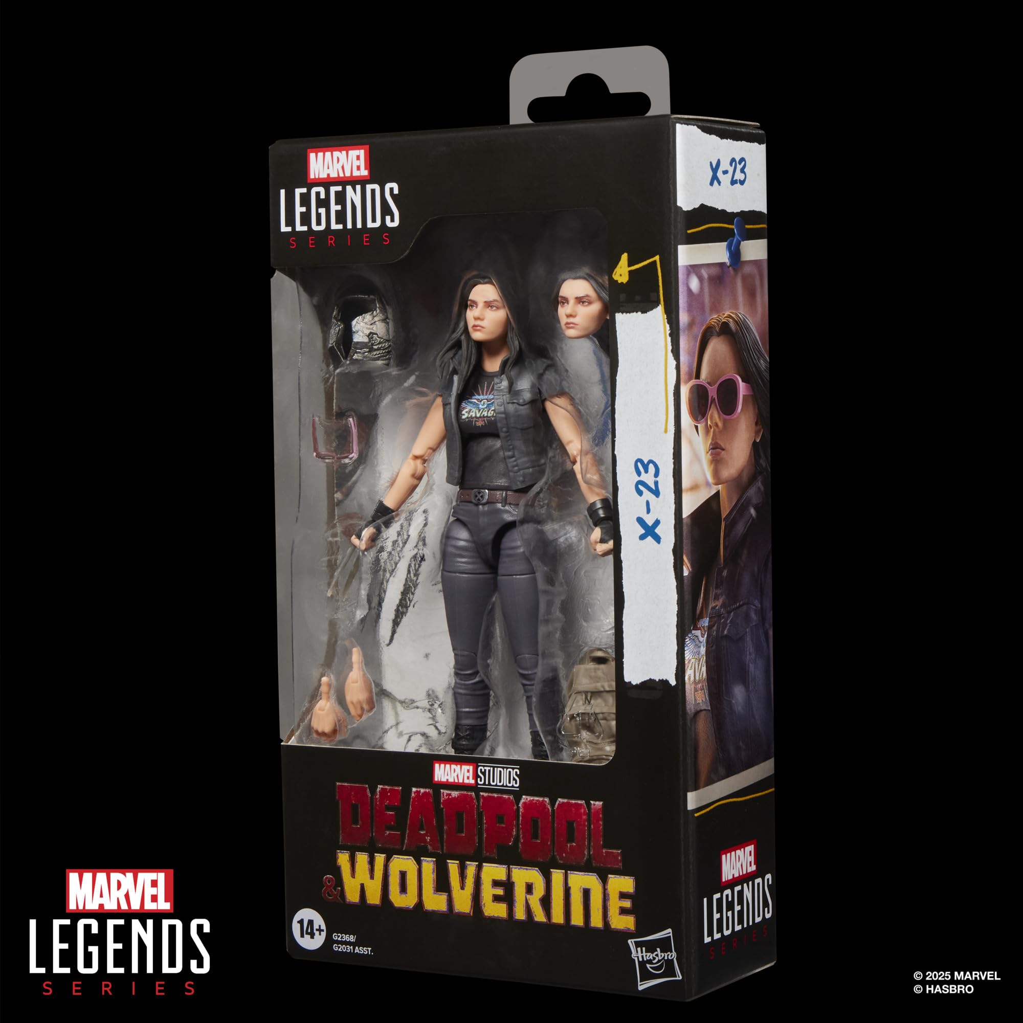 Marvel Legends Series X-23 Action Figure - 6-Inch Scale | Deadpool & Wolverine Movie Inspired | 20+ Points of Articulation 9