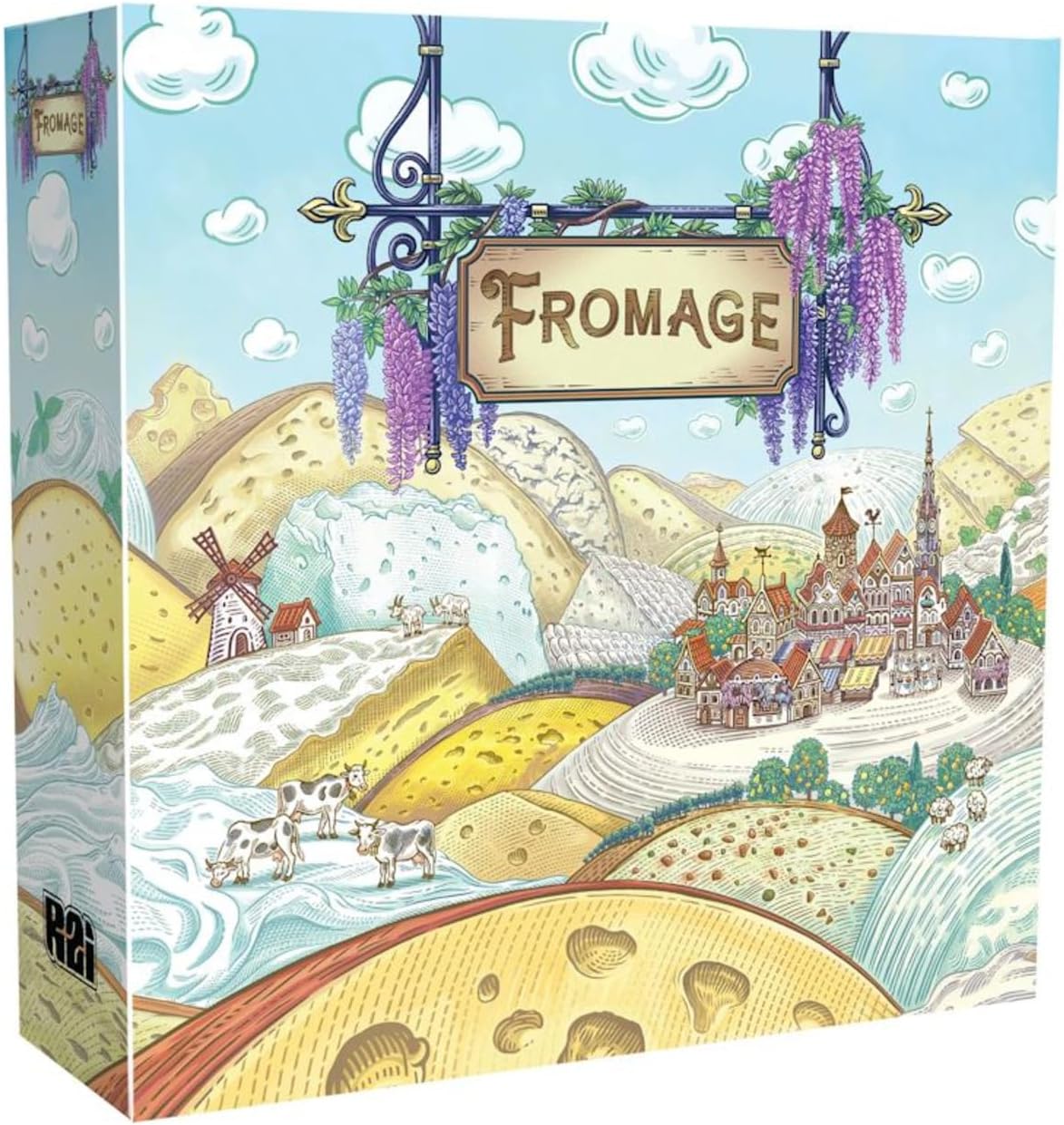 Road To Infamy Games Fromage Board Game