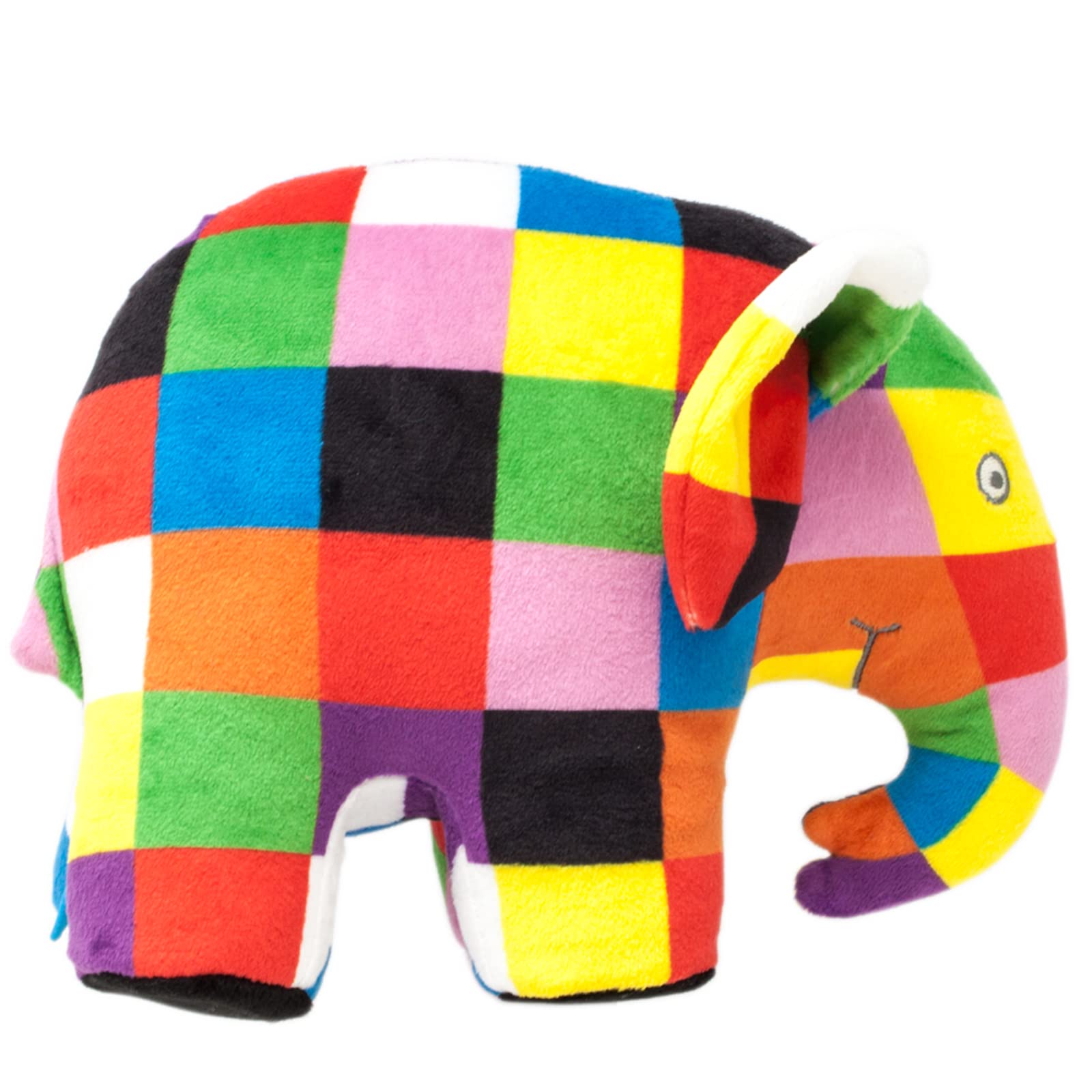 Elmer the Patchwork Elephant Soft Toy - 20cm Plush for Ages 1 Month+ 6