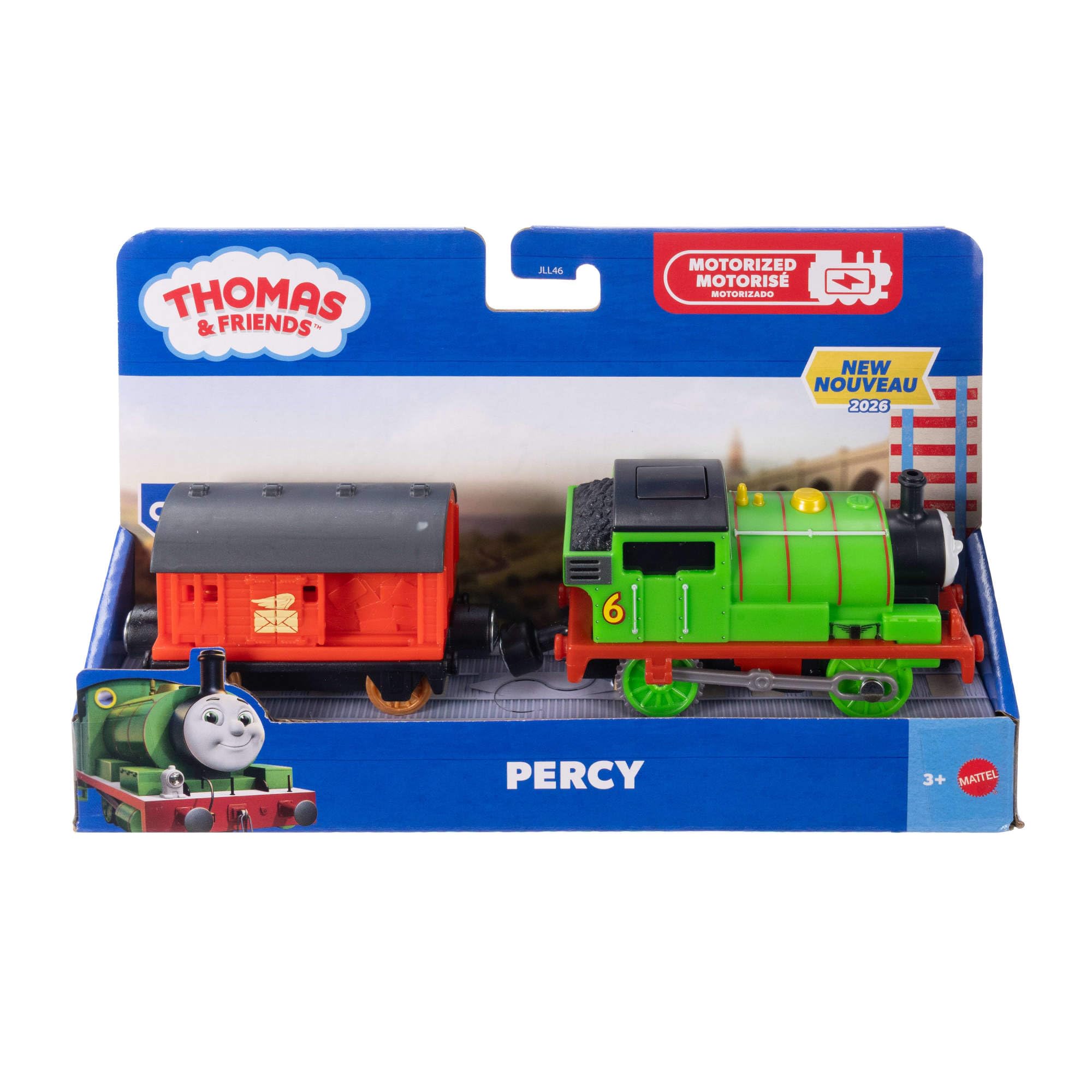 THOMAS & FRIENDS Motorized Toy Train - Percy by Fisher-Price | Battery-Powered | Ages 3Y+ 6
