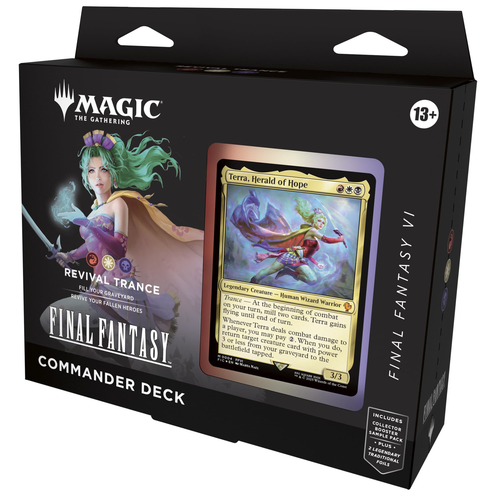 Magic: The Gathering - Final Fantasy VI Revival Trance Commander Deck [100-Card Deck]