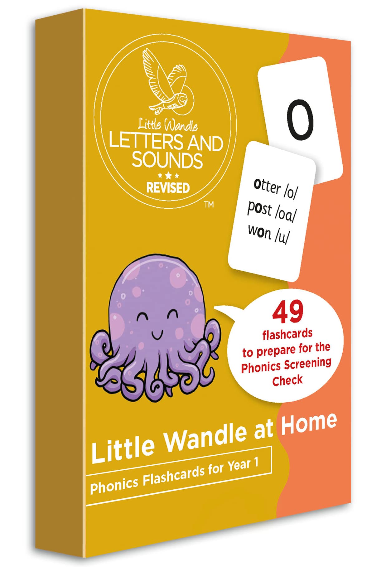 Collins Little Wandle at Home Phonics Flashcards for Year 1: Phase 5 | 49 Cards