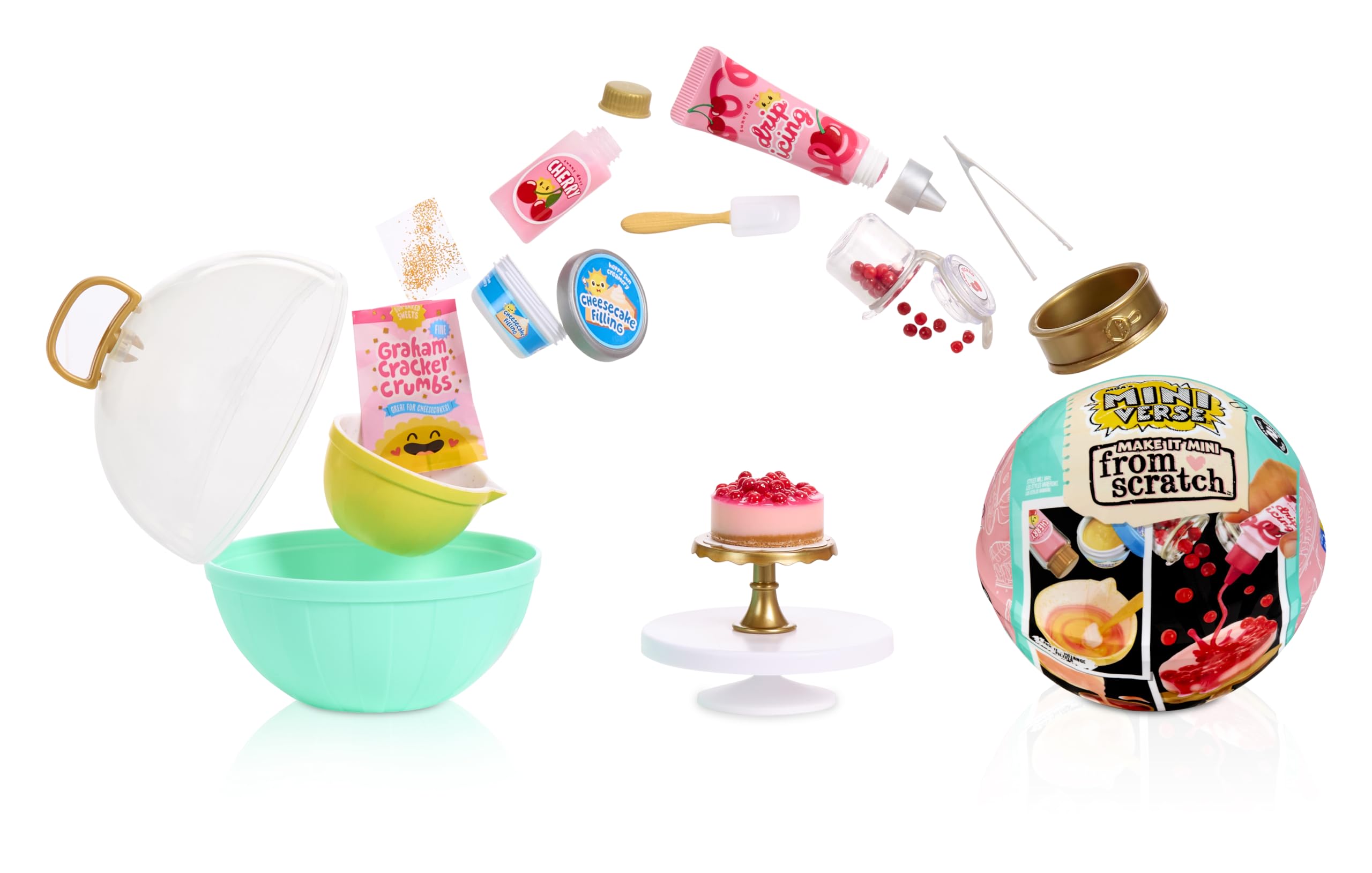 MGA's Miniverse Make It Mini From Scratch Series 2 Mini Collectibles | DIY Modeling Crafts | Ages 3+